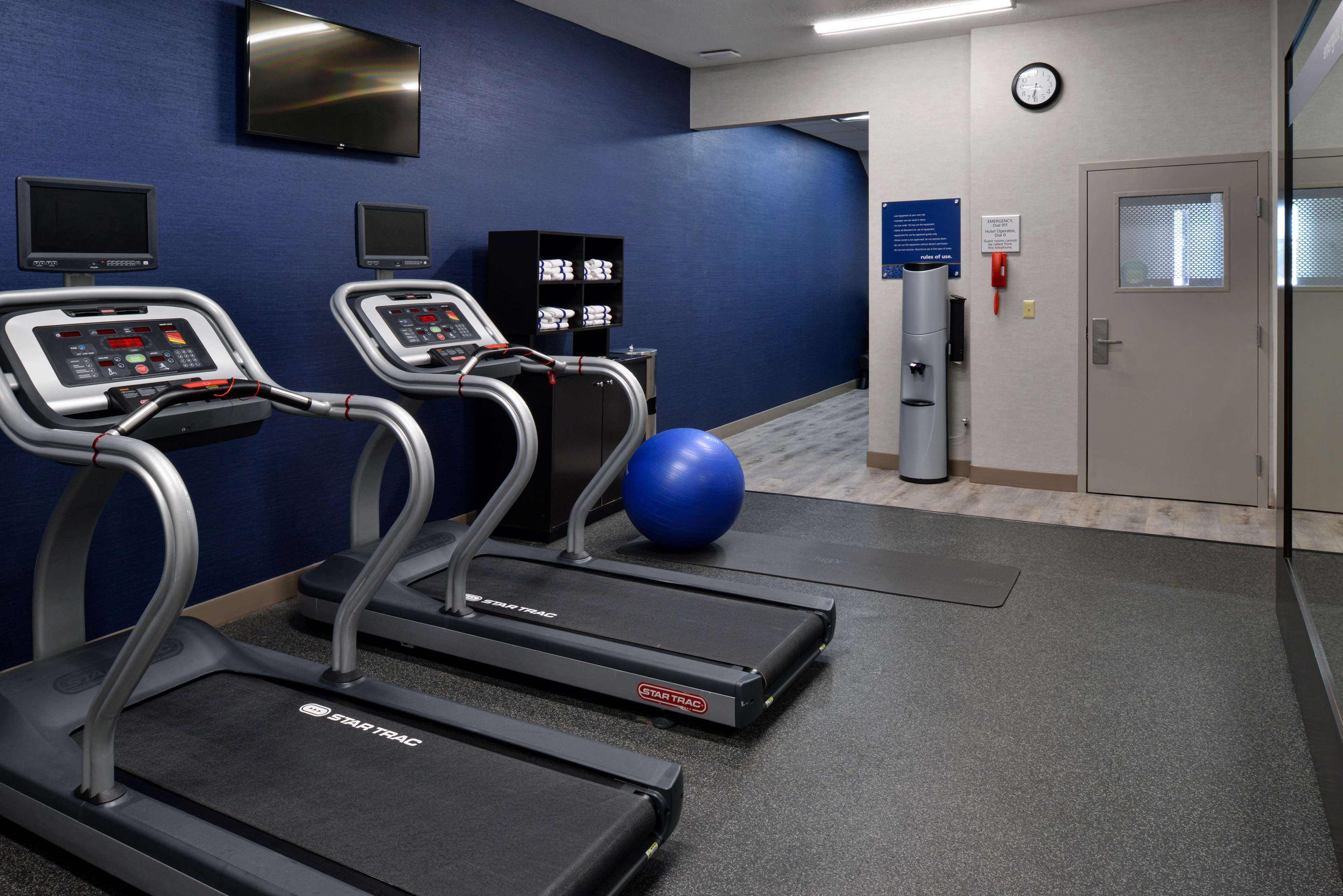 Health club  fitness center  gym