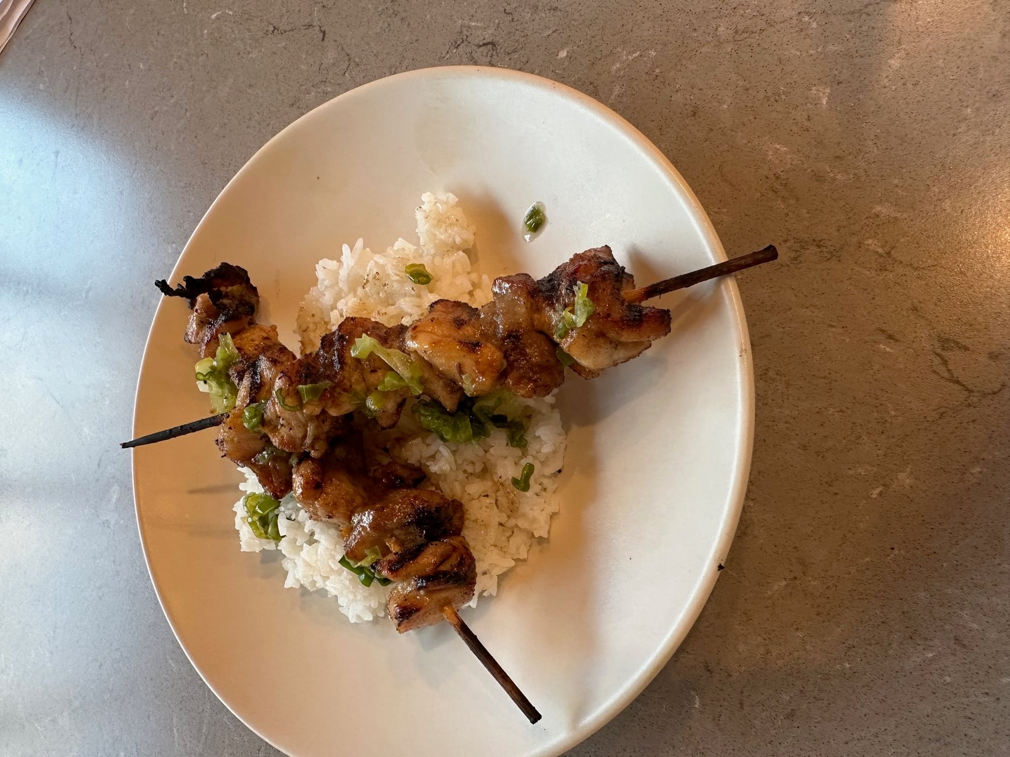Grilled Chicken Skewers