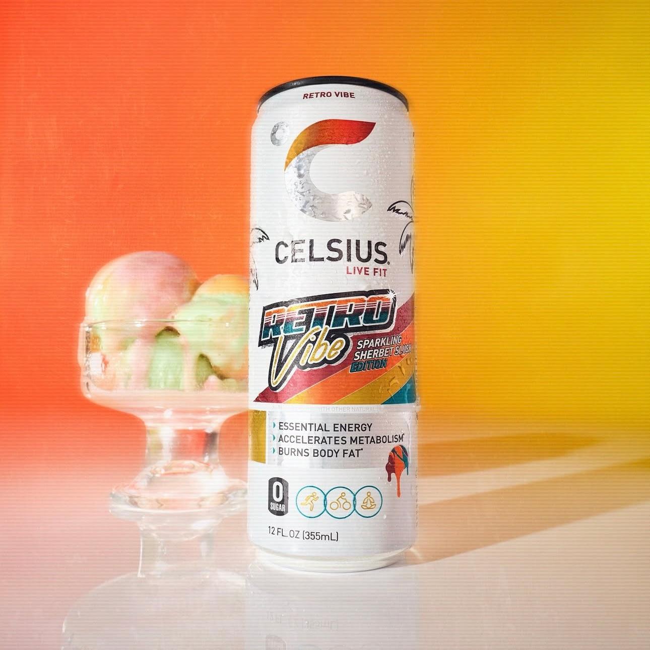 CELSIUS Retro Vibe 12oz