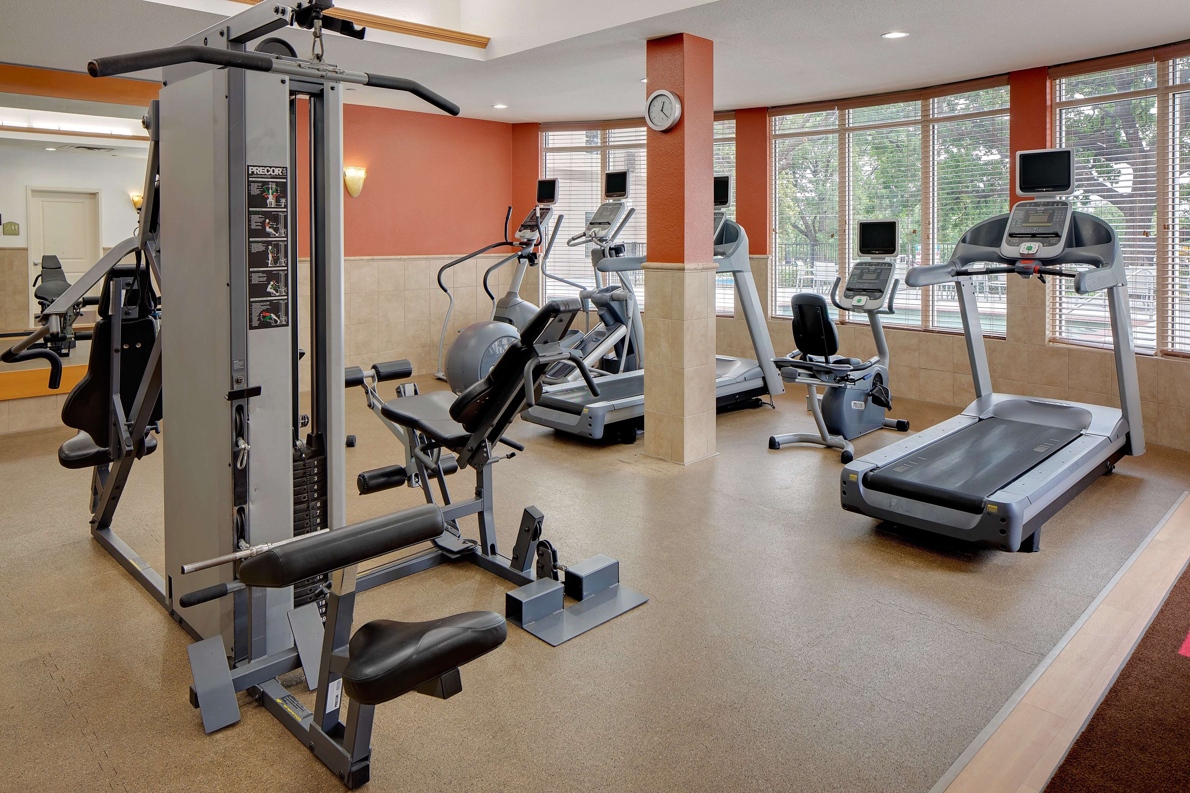 Health club  fitness center  gym