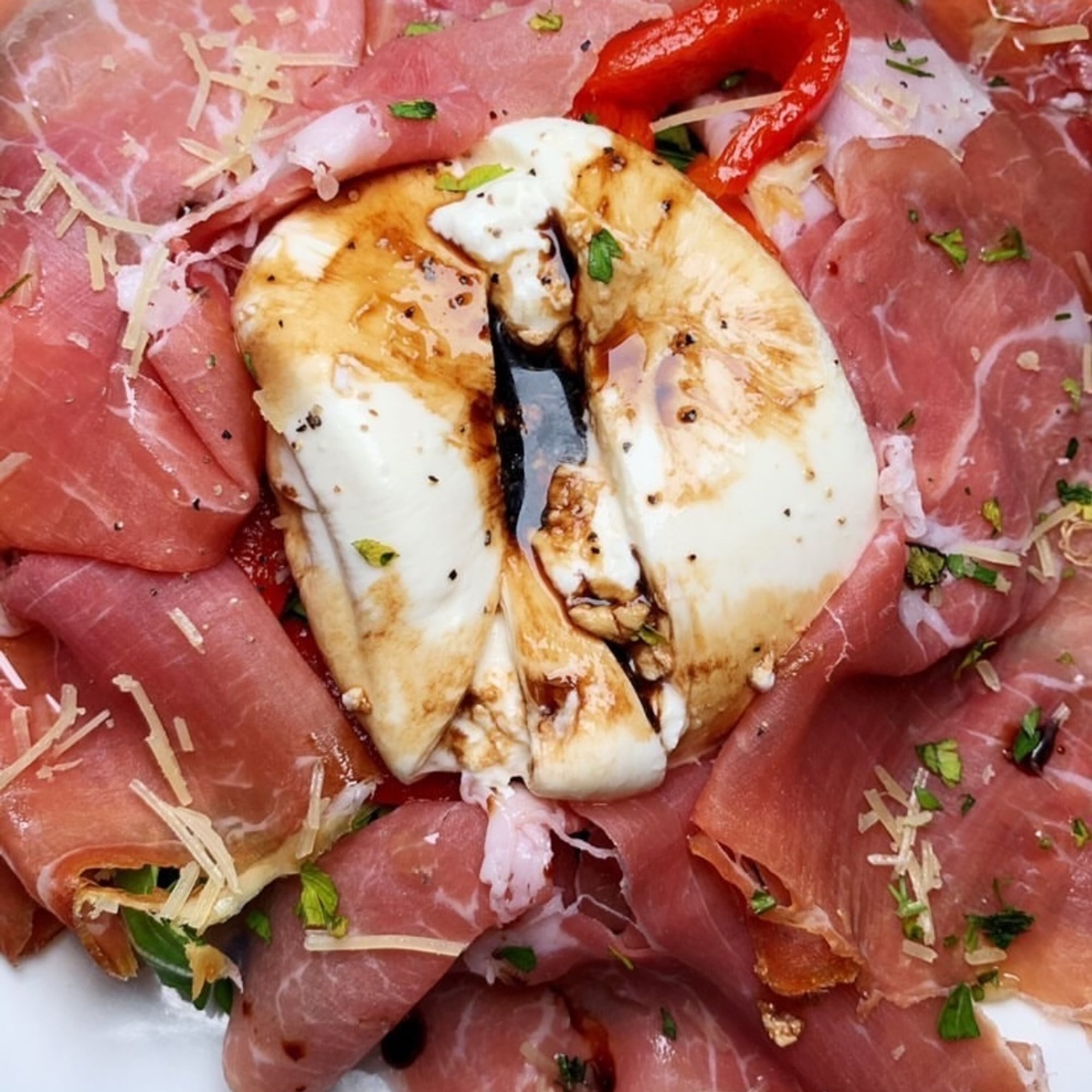 Burrata & Prosciutto