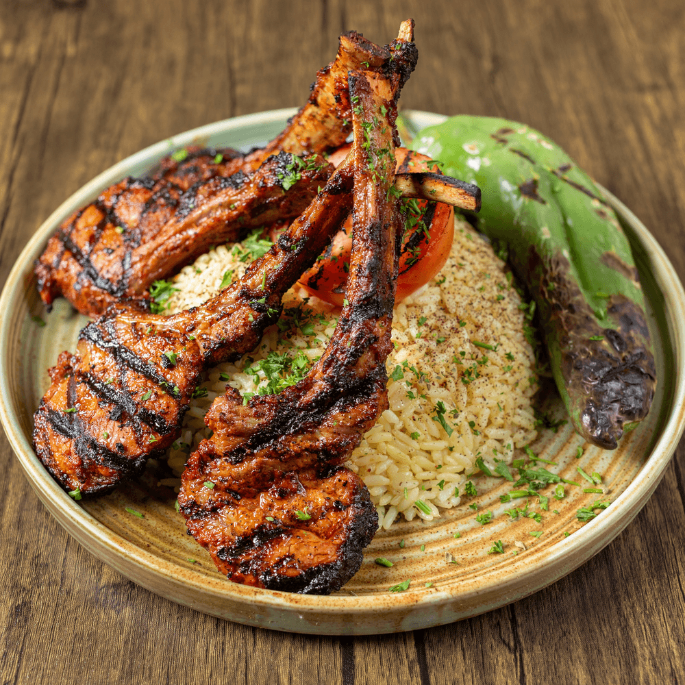 New Zeal & Lamb Chops Platter