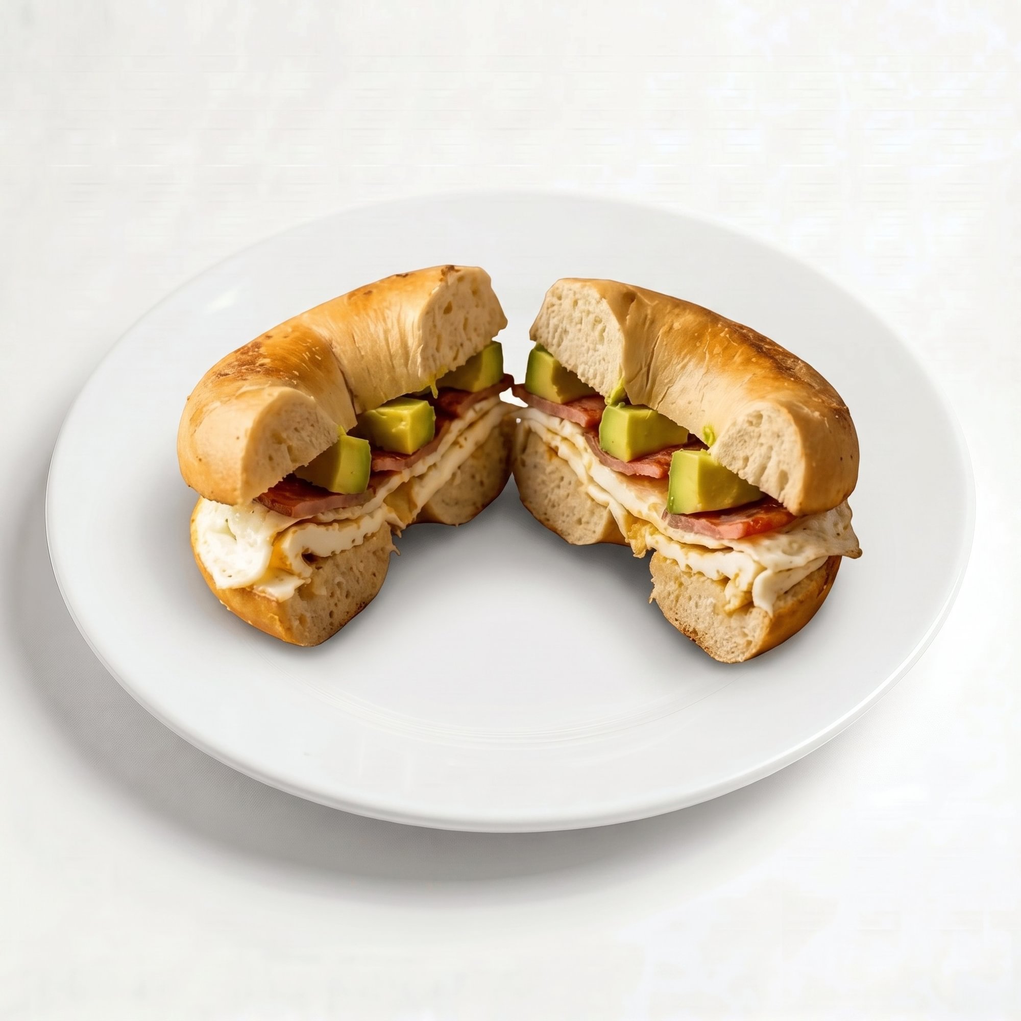 Turkey Bacon, Avocado and Egg Whites Sandwich