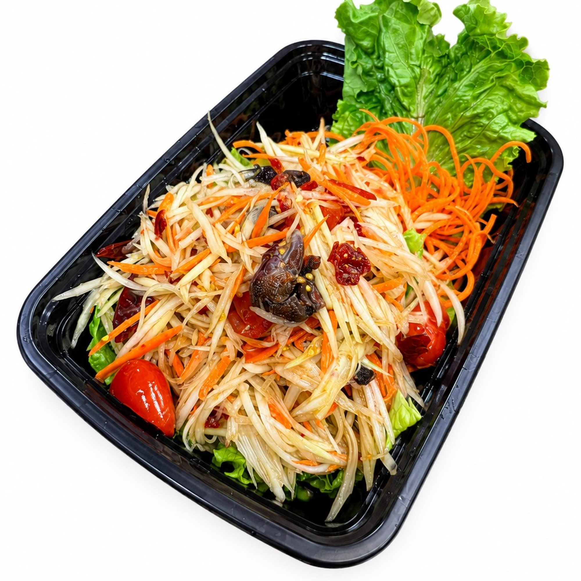 Som Tum Poo Pra Pa ส้มตำปูปลาร้า 🌶️🌶️