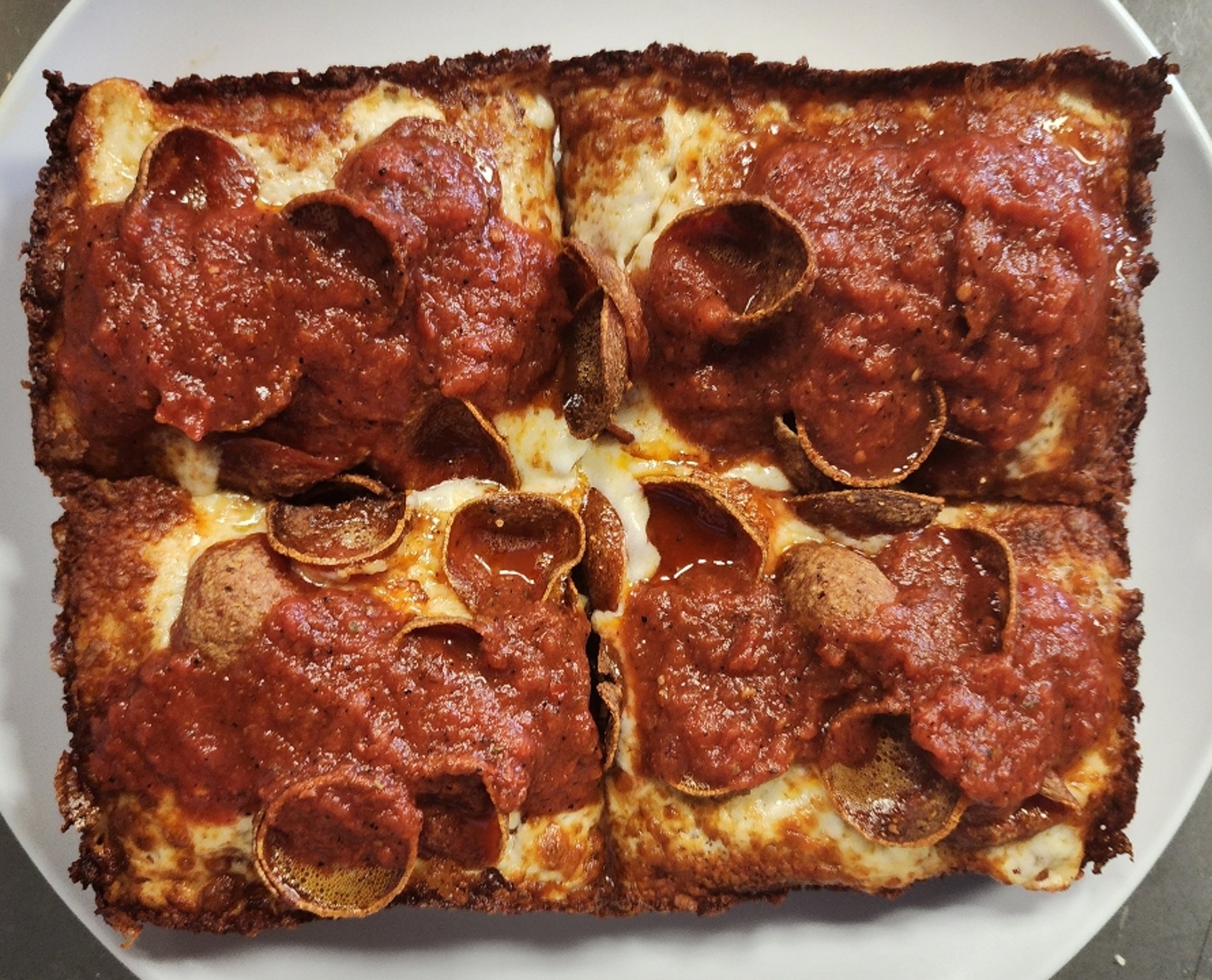 Small Pepperoni Party Detroit-Style Pizza