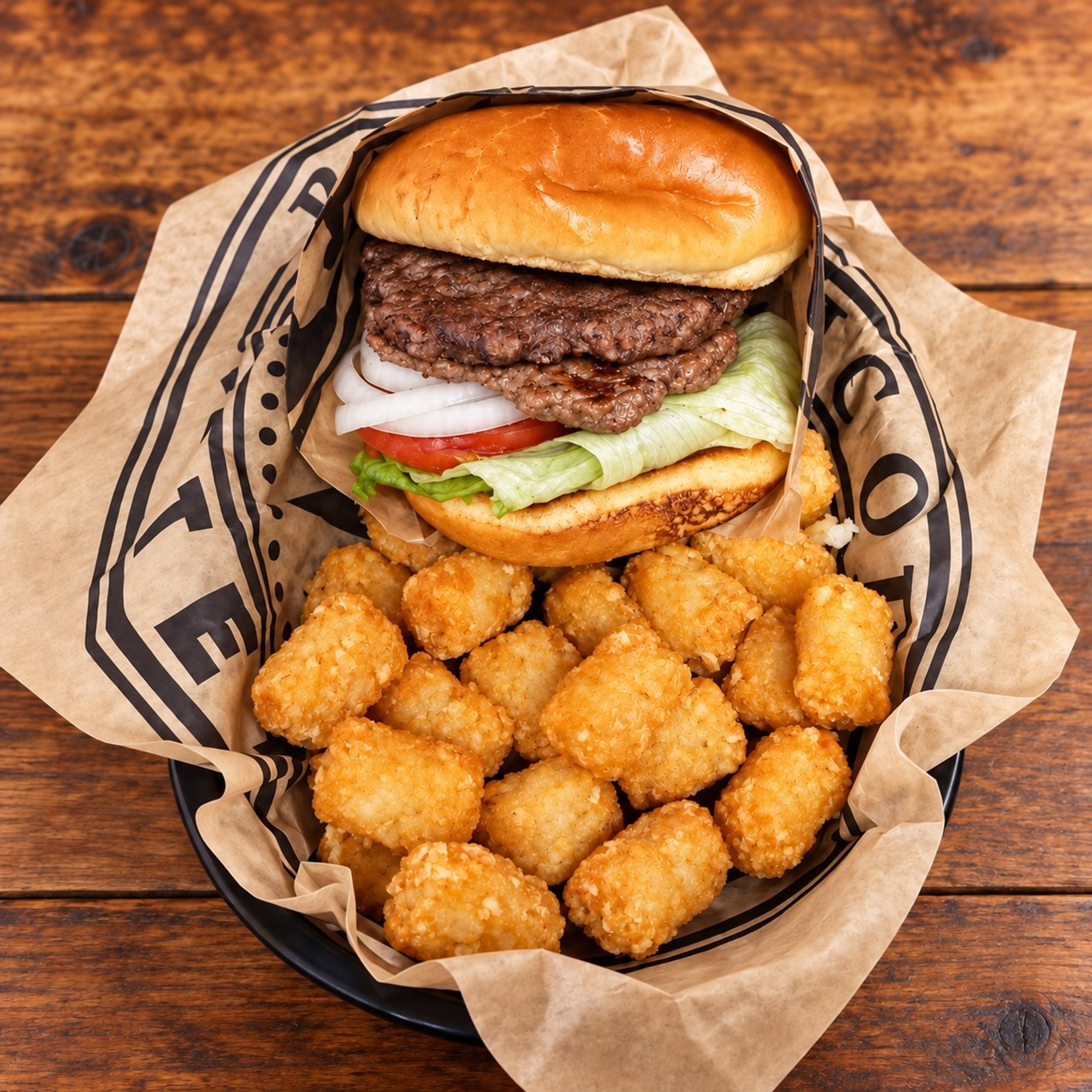 Double Meat Hamburger