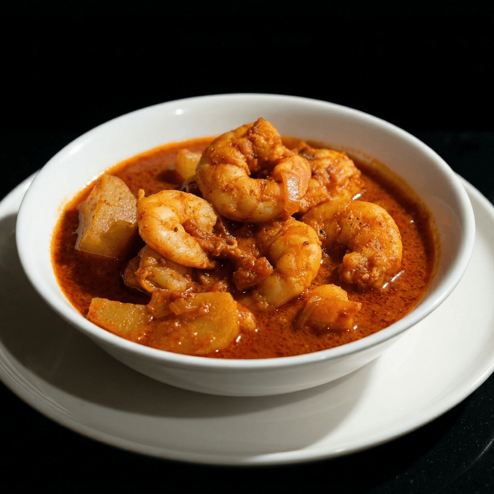 Shrimp Vindaloo (GF, NF, DF)