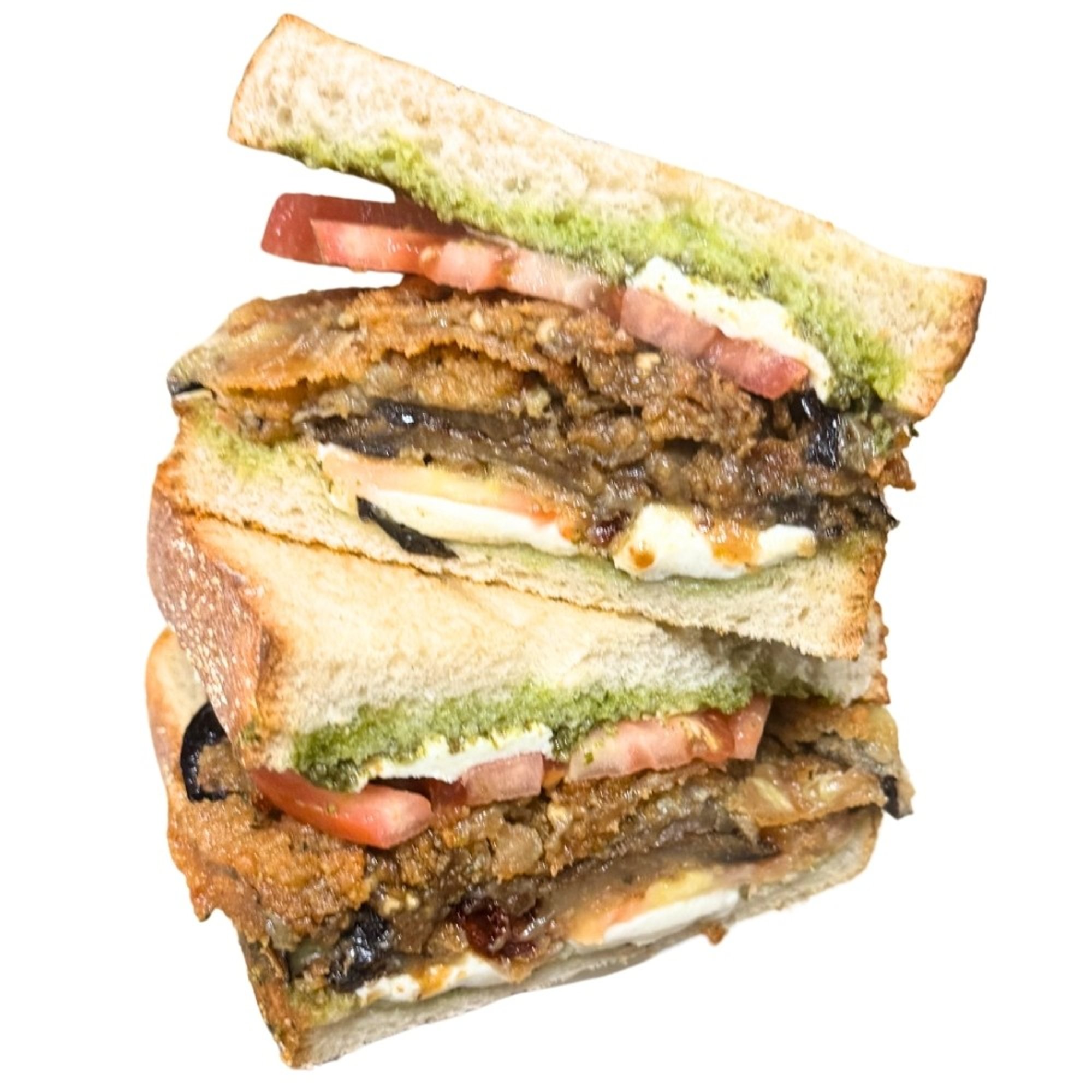 #211. Eggplant & Fresh Mozzarella Panini