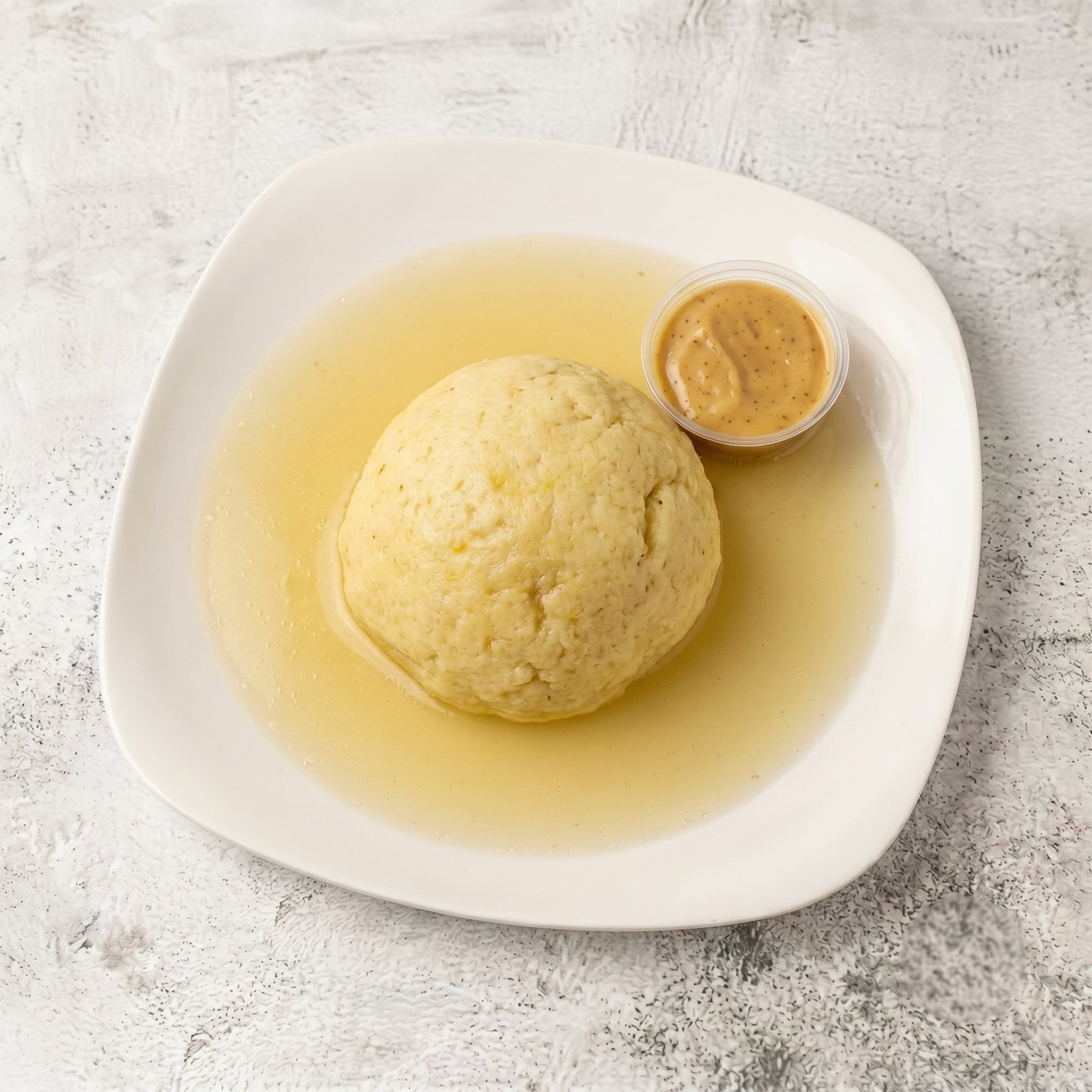 Chicken Consomme with Matzoh Ball