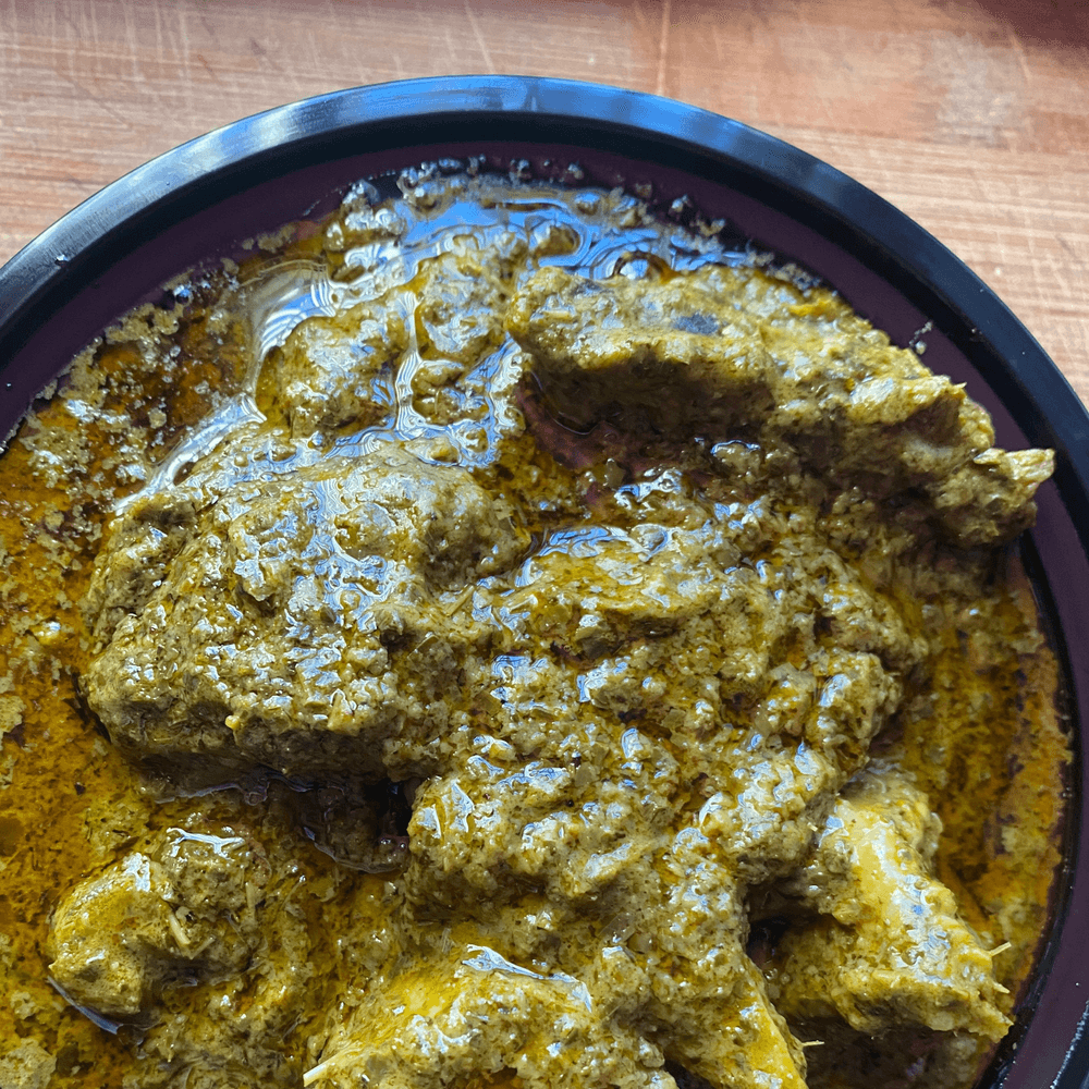 Cassava Leaf & White Rice