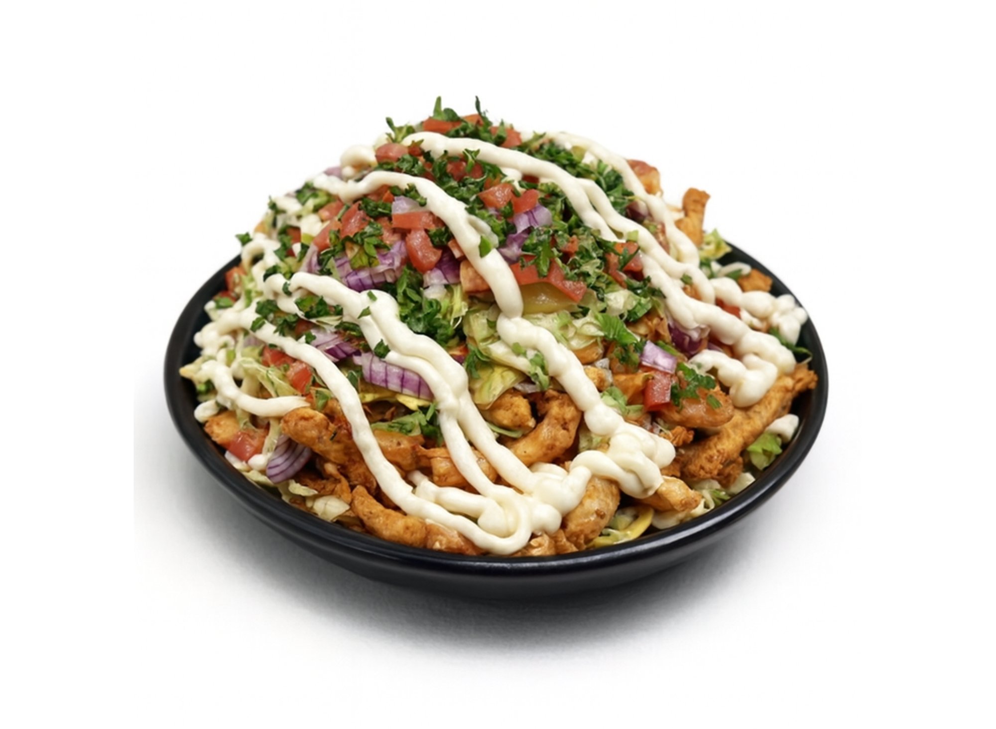 Chicken Shawarma Loaded Fries
