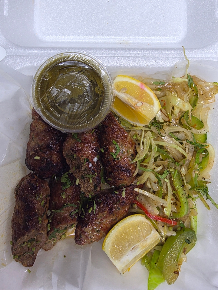 Tandoori Beef Seekh Kabab