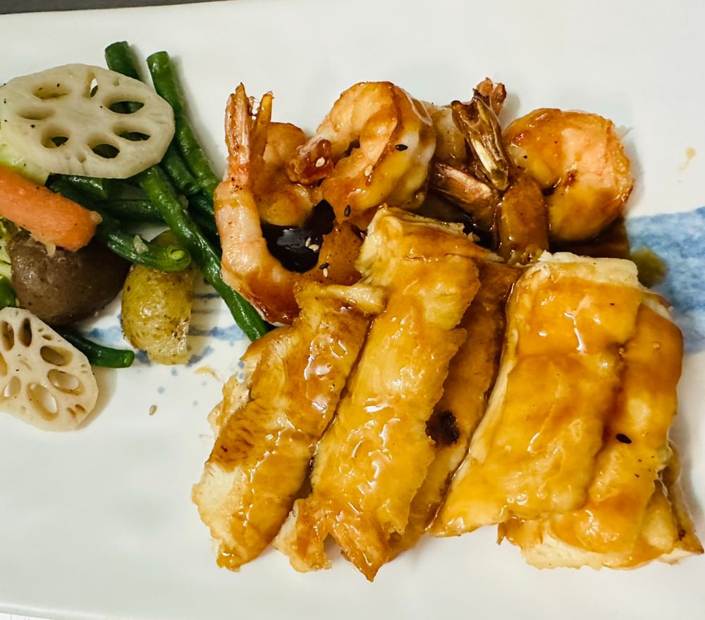 Chicken & Shrimp Teriyaki