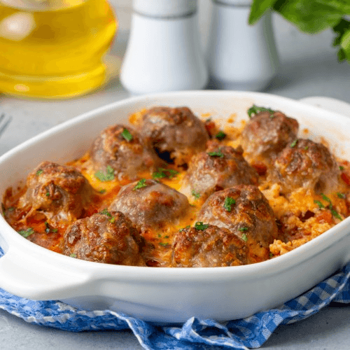 Cheesy Meatball