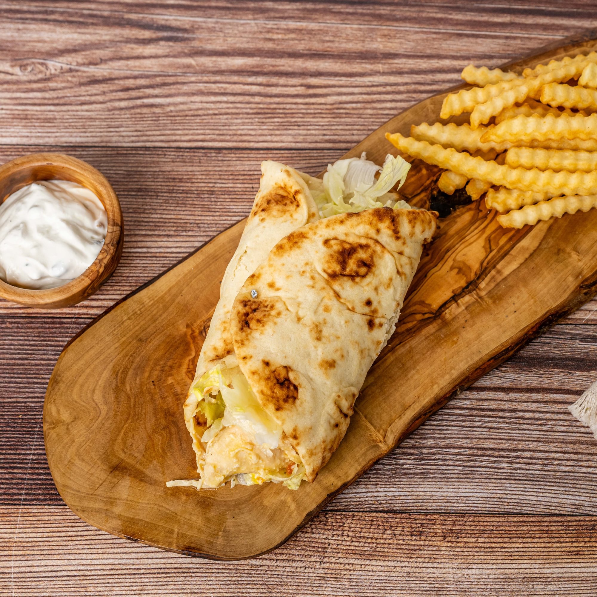 Chicken Gyro Pita Sandwich