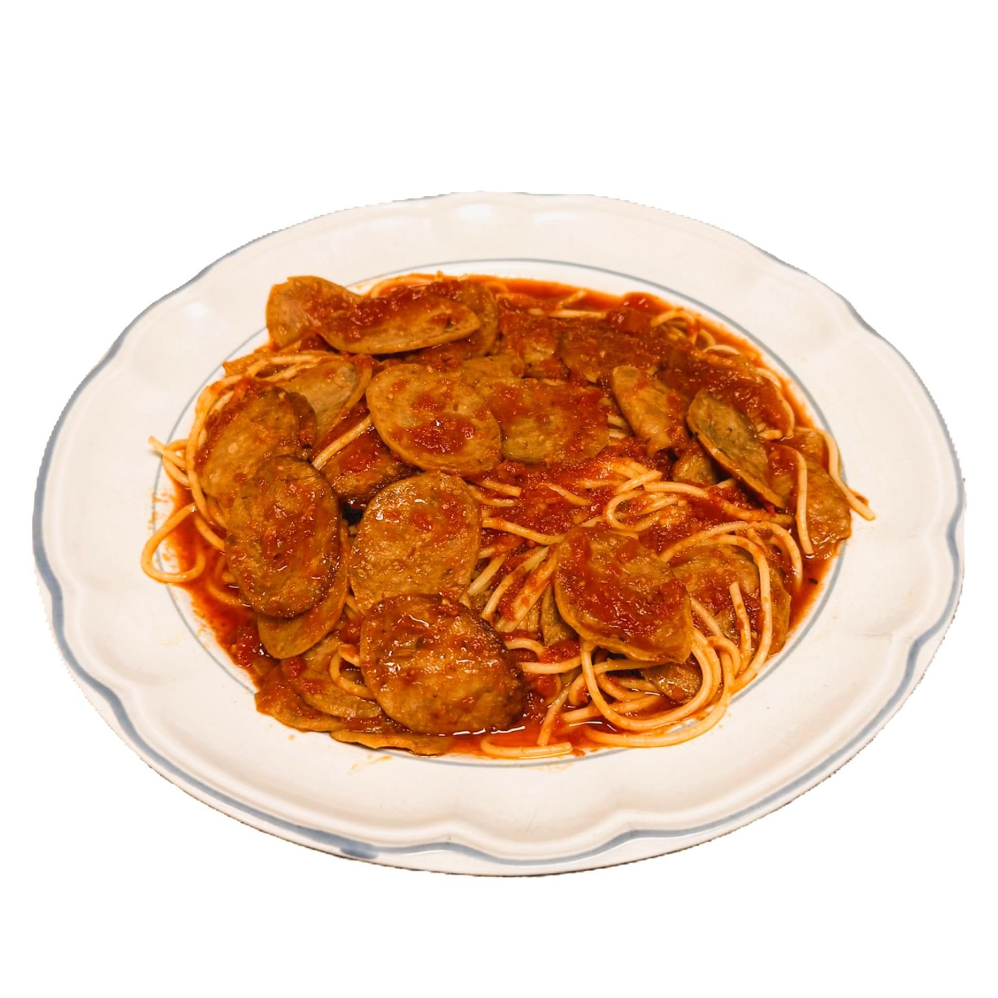 Spaghetti Sausage Lunch
