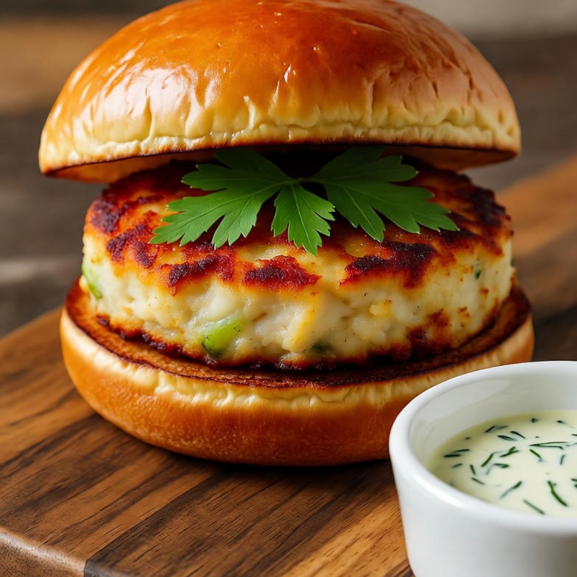 Crab Cake Sandwich