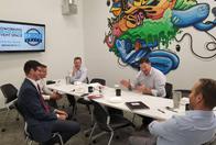 Colleagues Discussing Best Life Insurance Policies Colleagues Discussing Best Life Insurance Policies