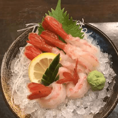 Sa Amaebi Sashimi