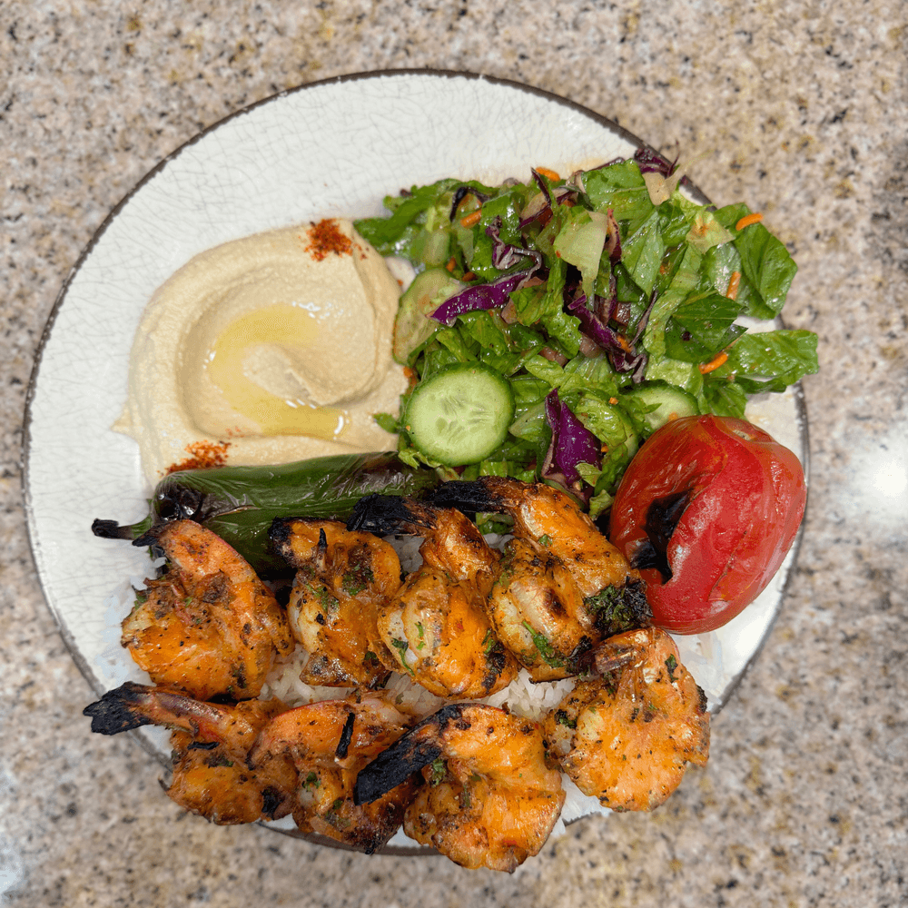 Shrimp Kabob Plate