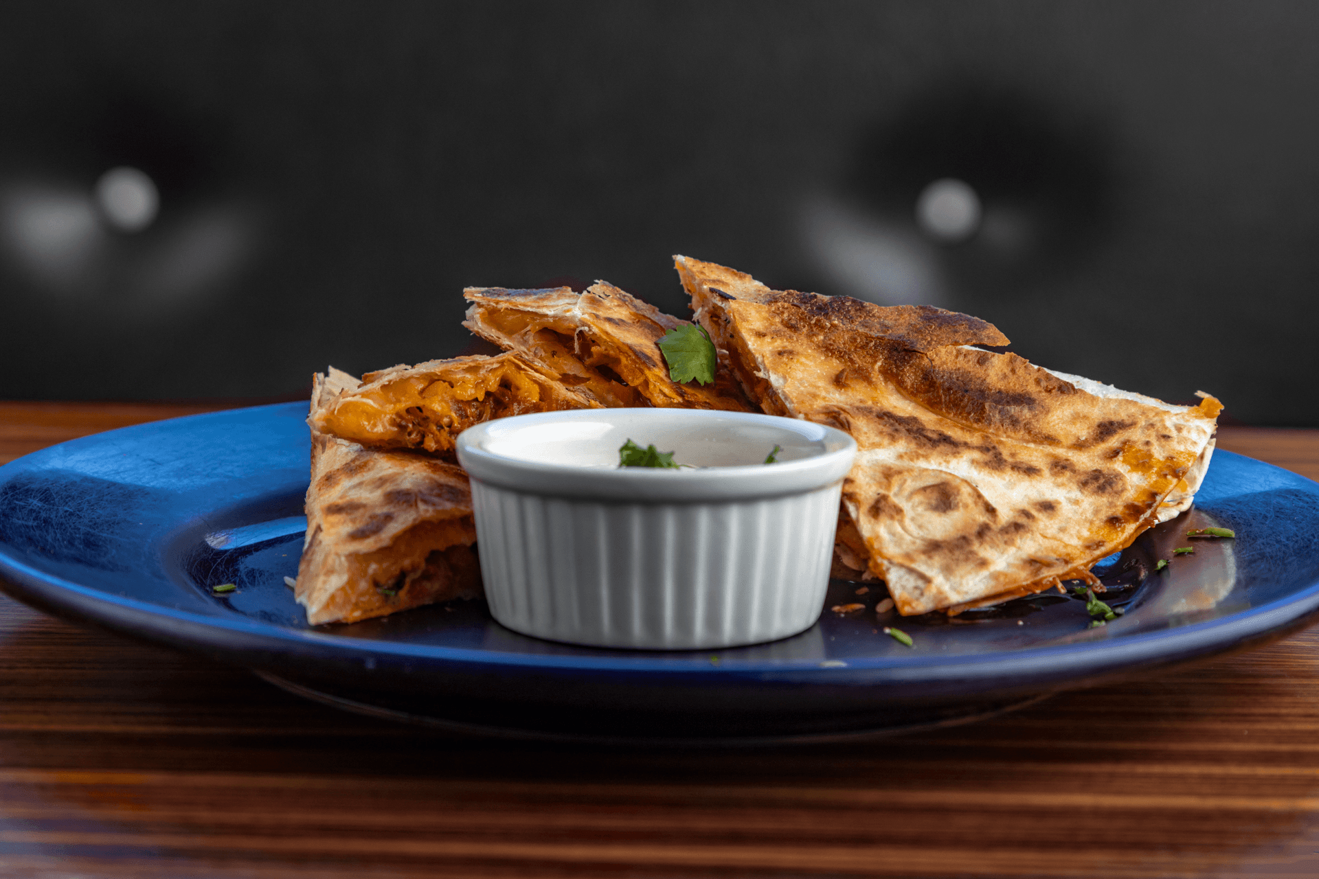 Portobello Quesadilla