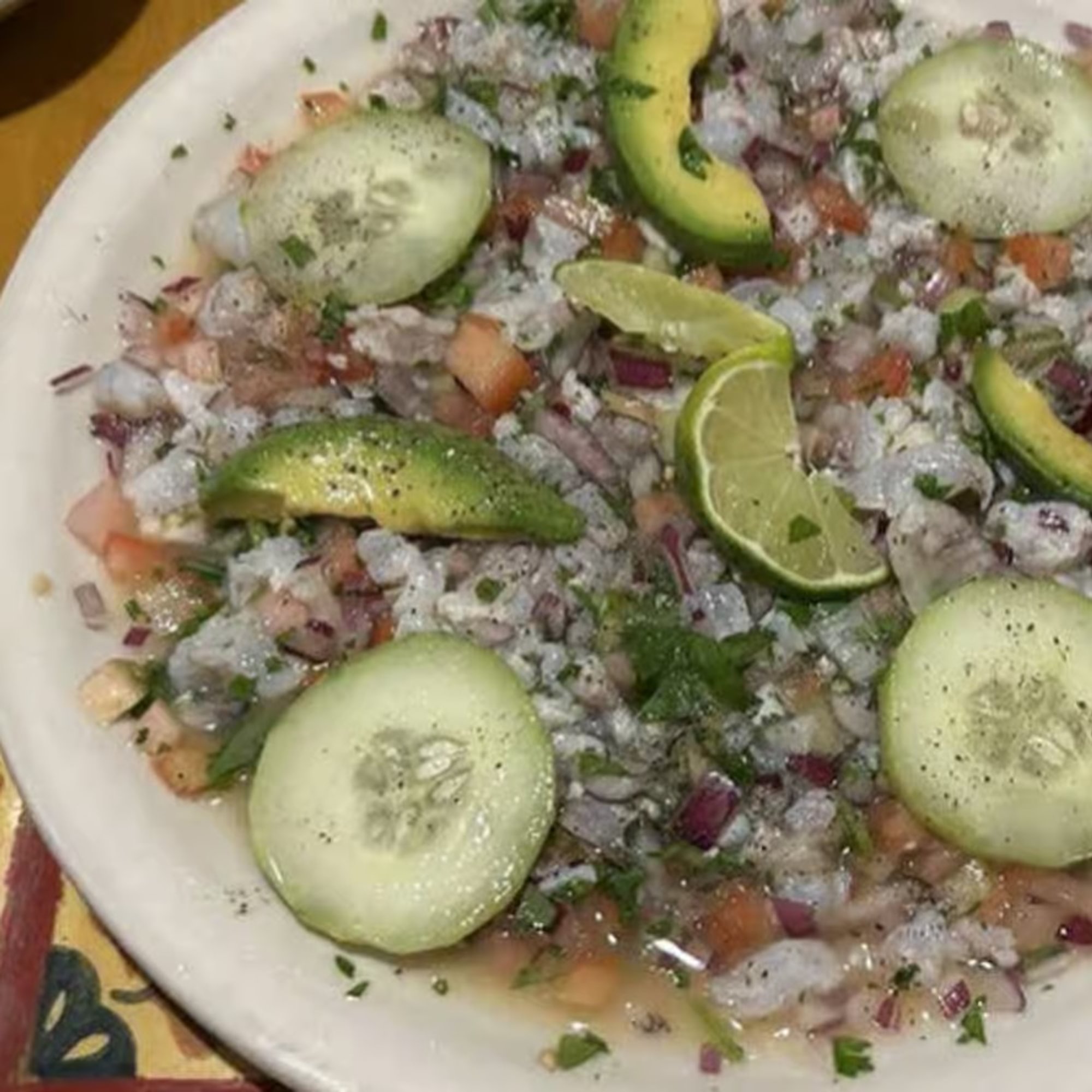 1/2 Ceviche Mixto