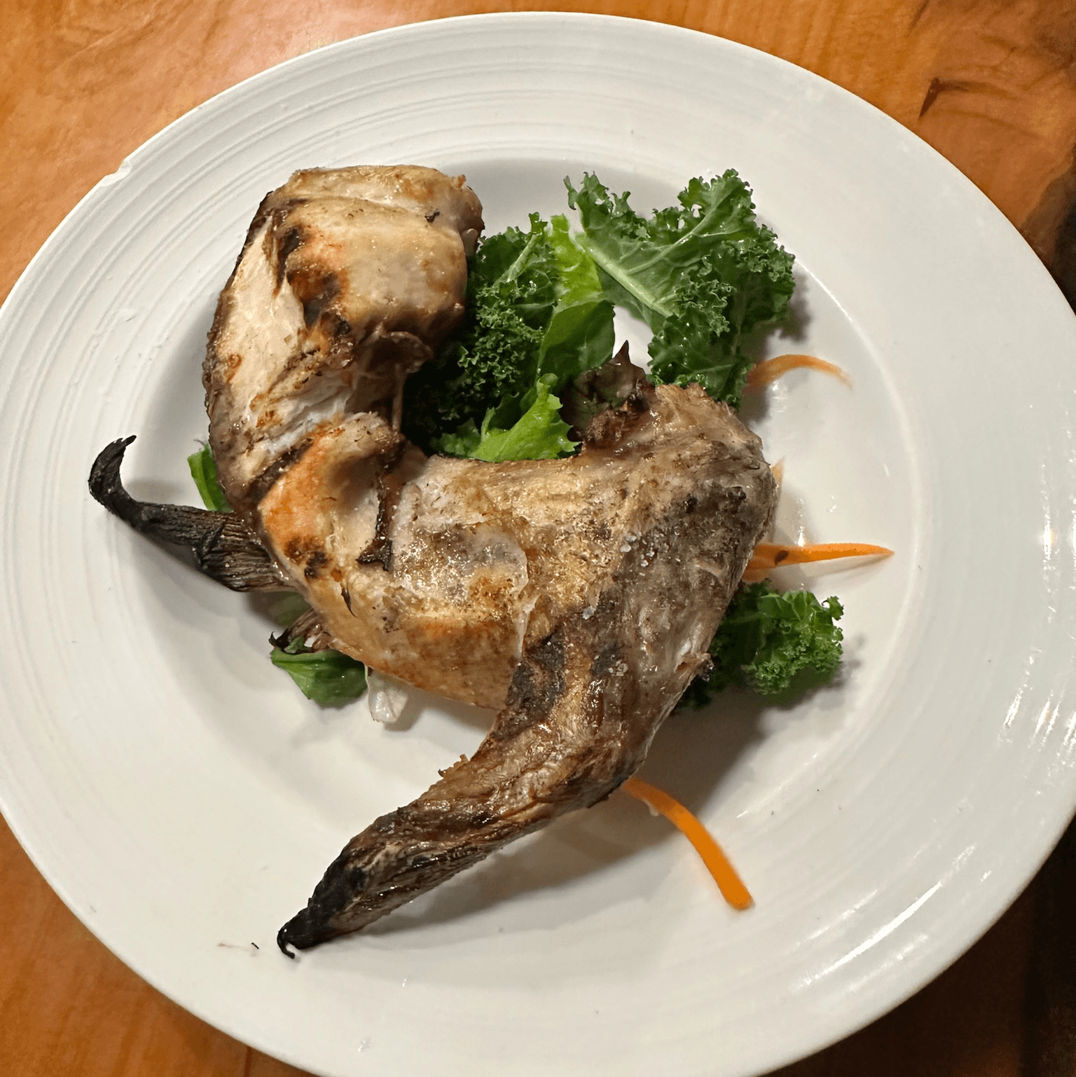 Grilled Hamachi Kama Collar