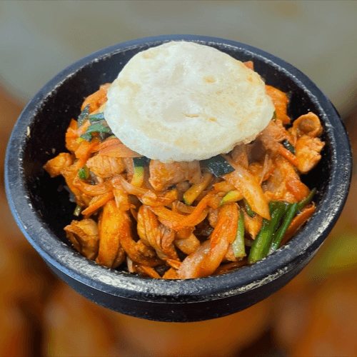 Spicy Chicken Dolsot