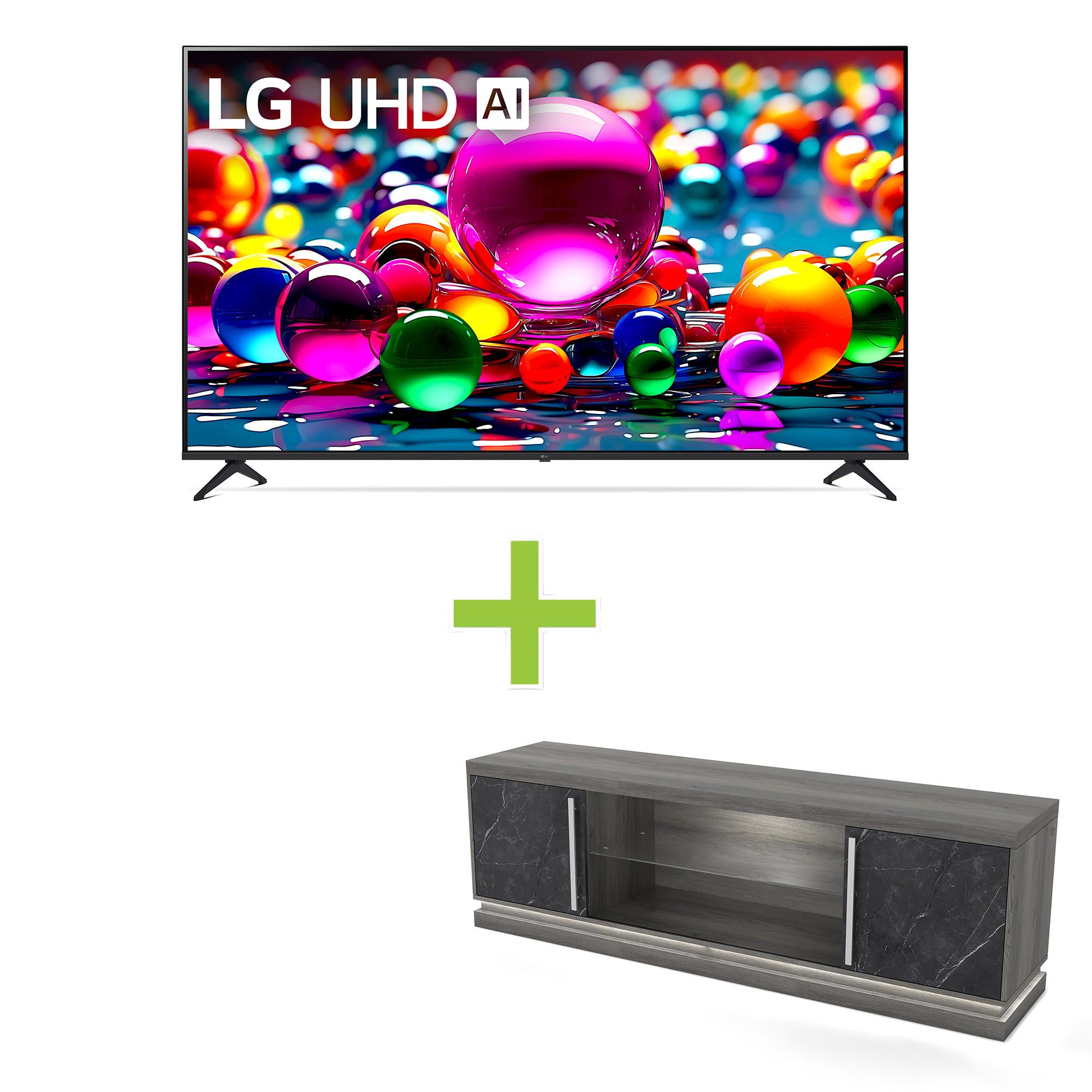 75" LG TV w/ 70" TV Stand