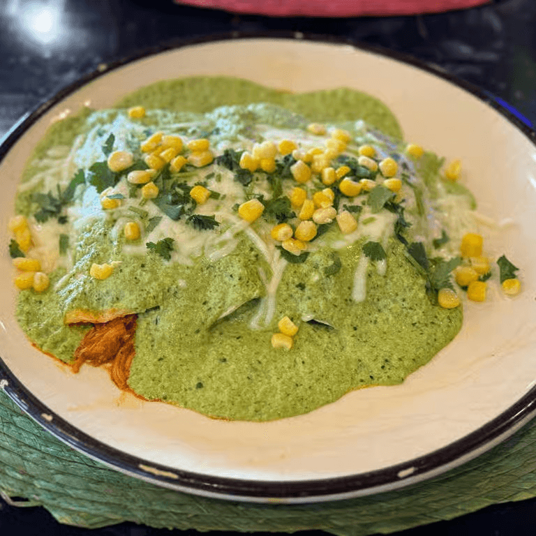 Enchiladas Verdes