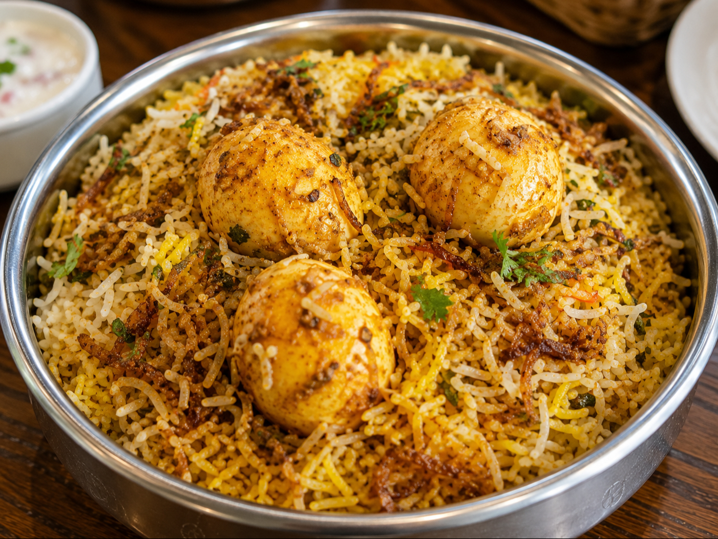 Egg Dum Biryani