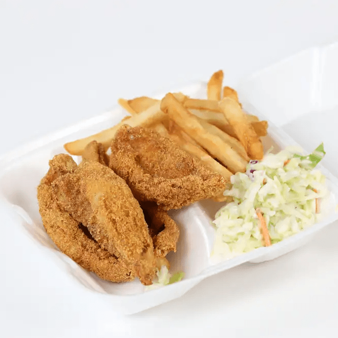 Louisiana Fried Perch Dinner