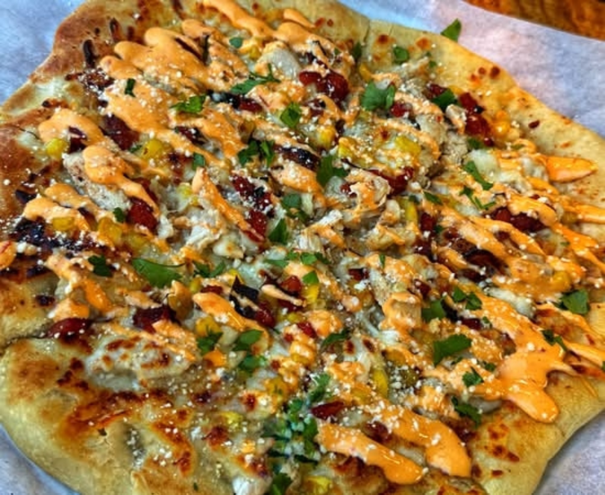Mexican Street Taco Pizza