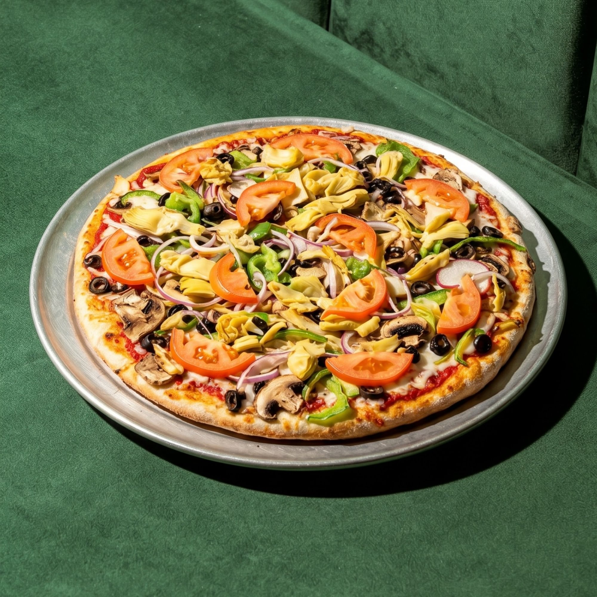 Vegetarian Express Pizza (Tuesday Special)