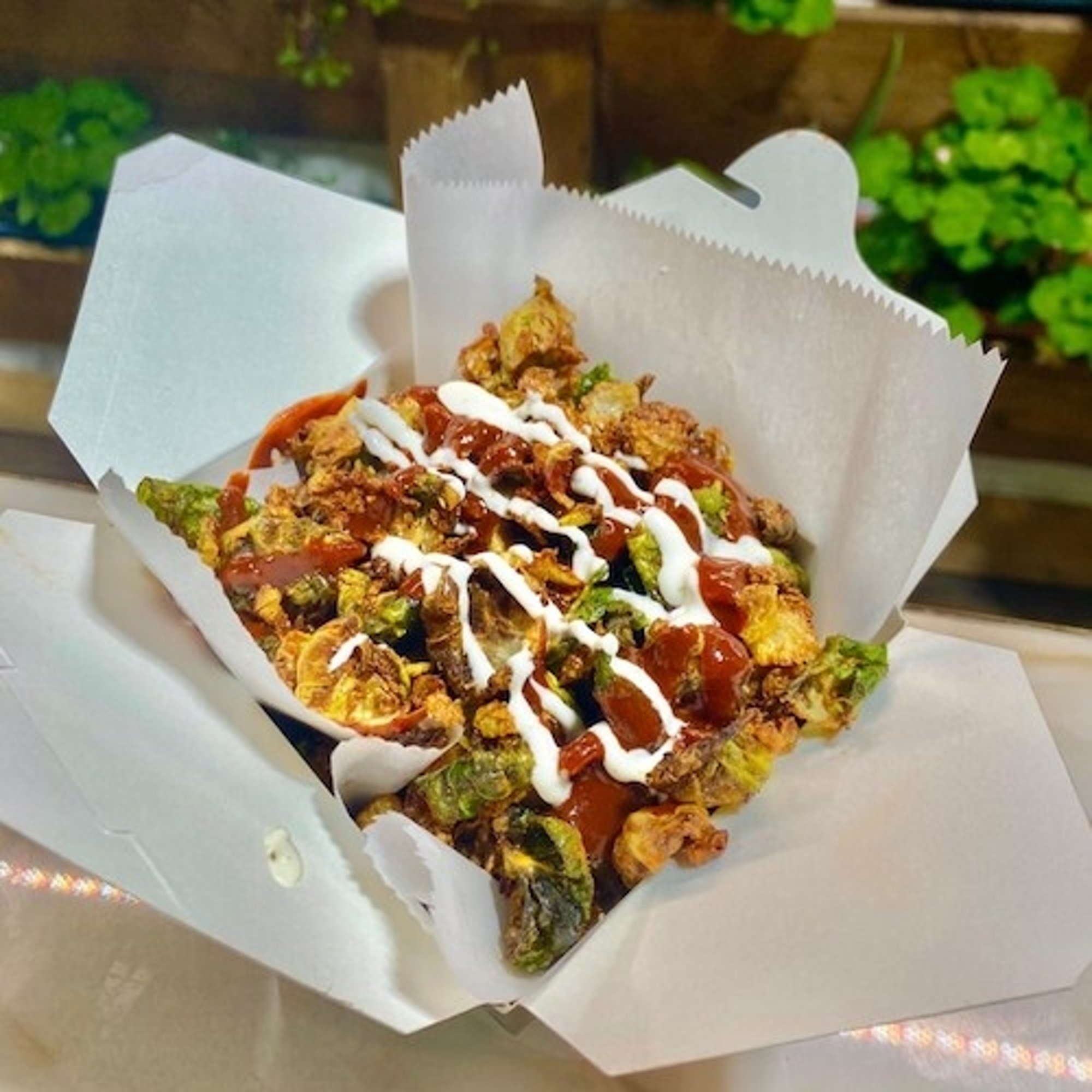 Crispy Brussel Bites