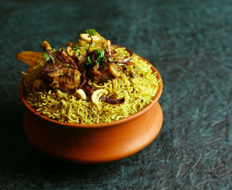 Gongura Chicken Biriyani