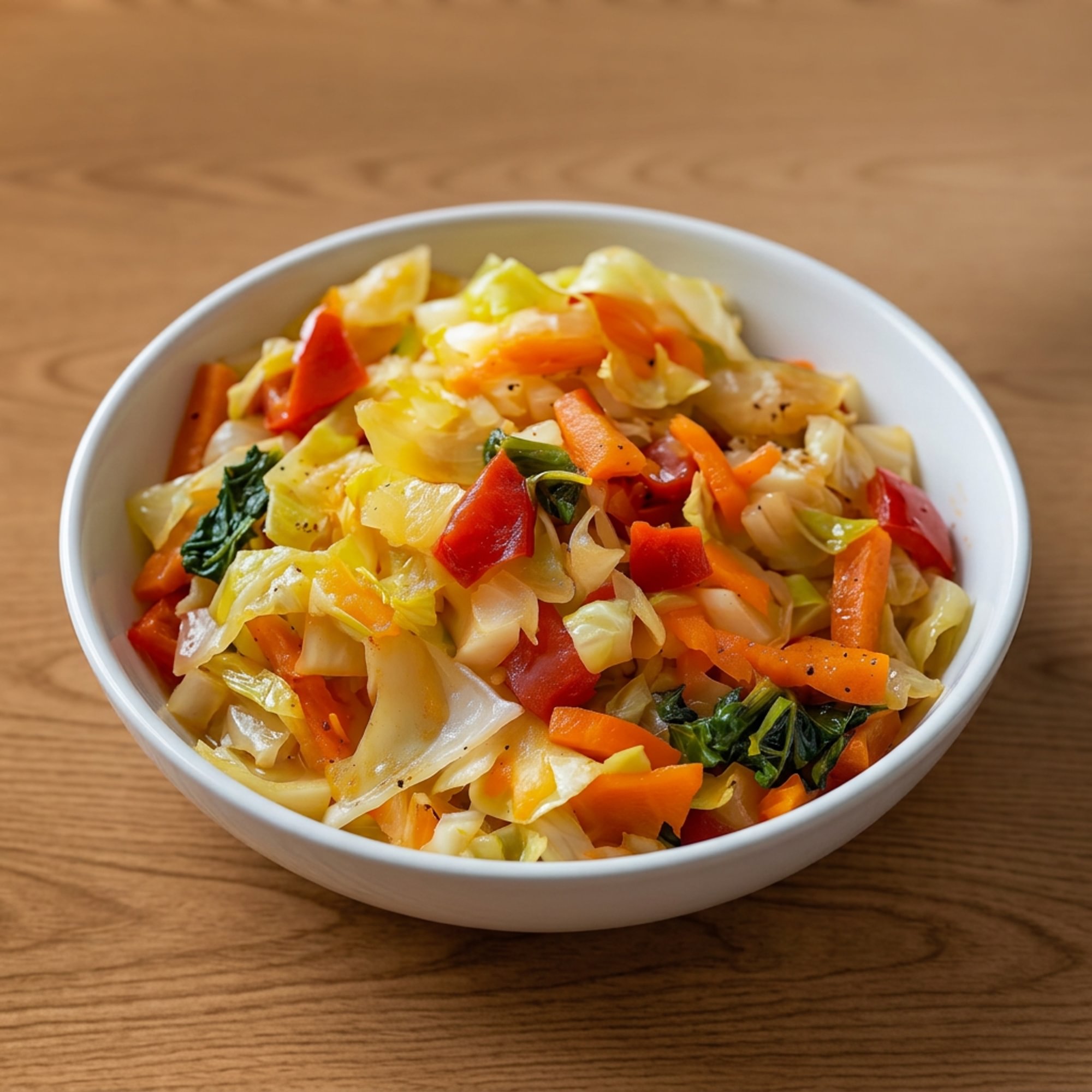 Slow Braised Cabbage