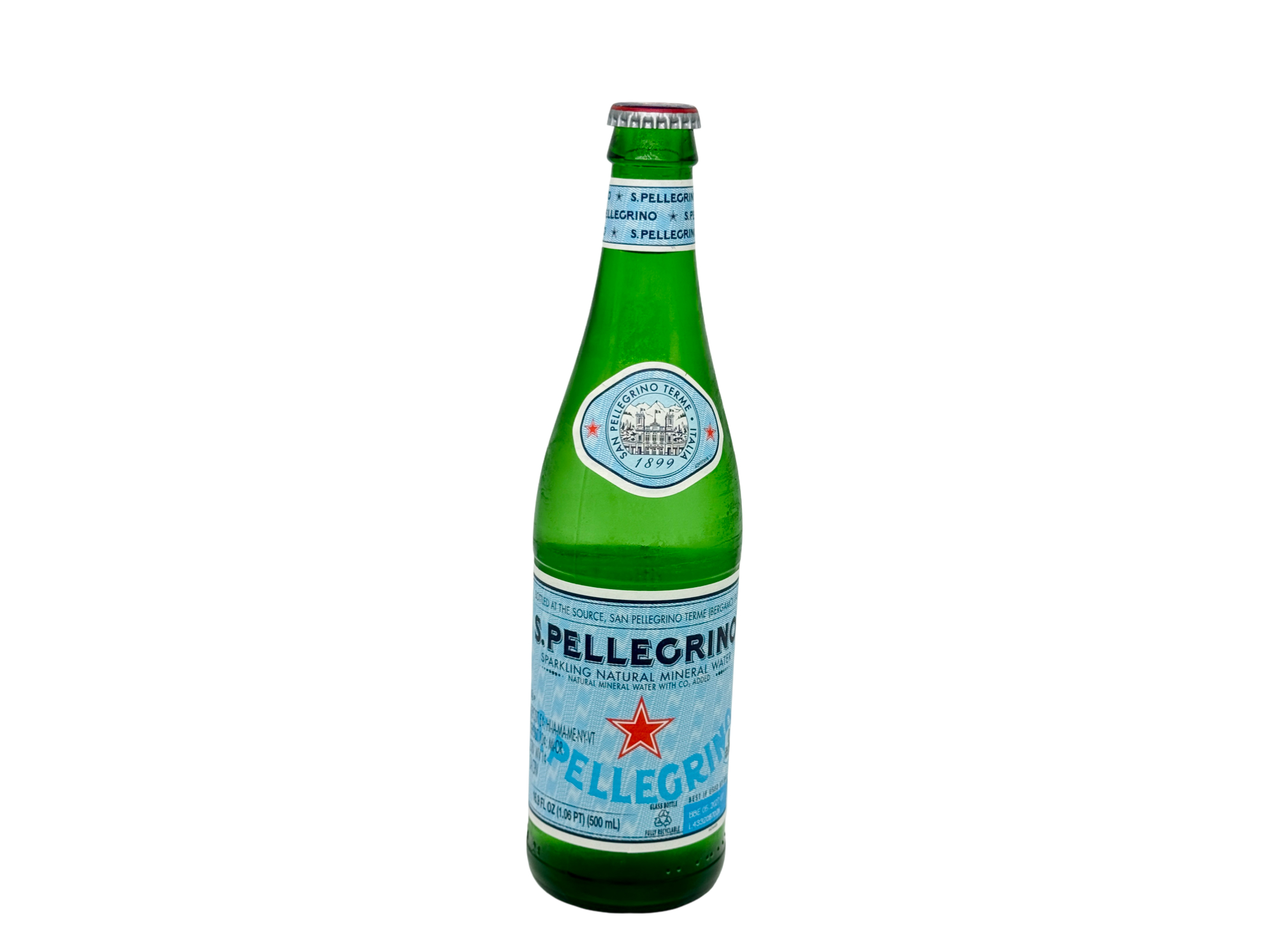 Glass Bottle Pellegrino