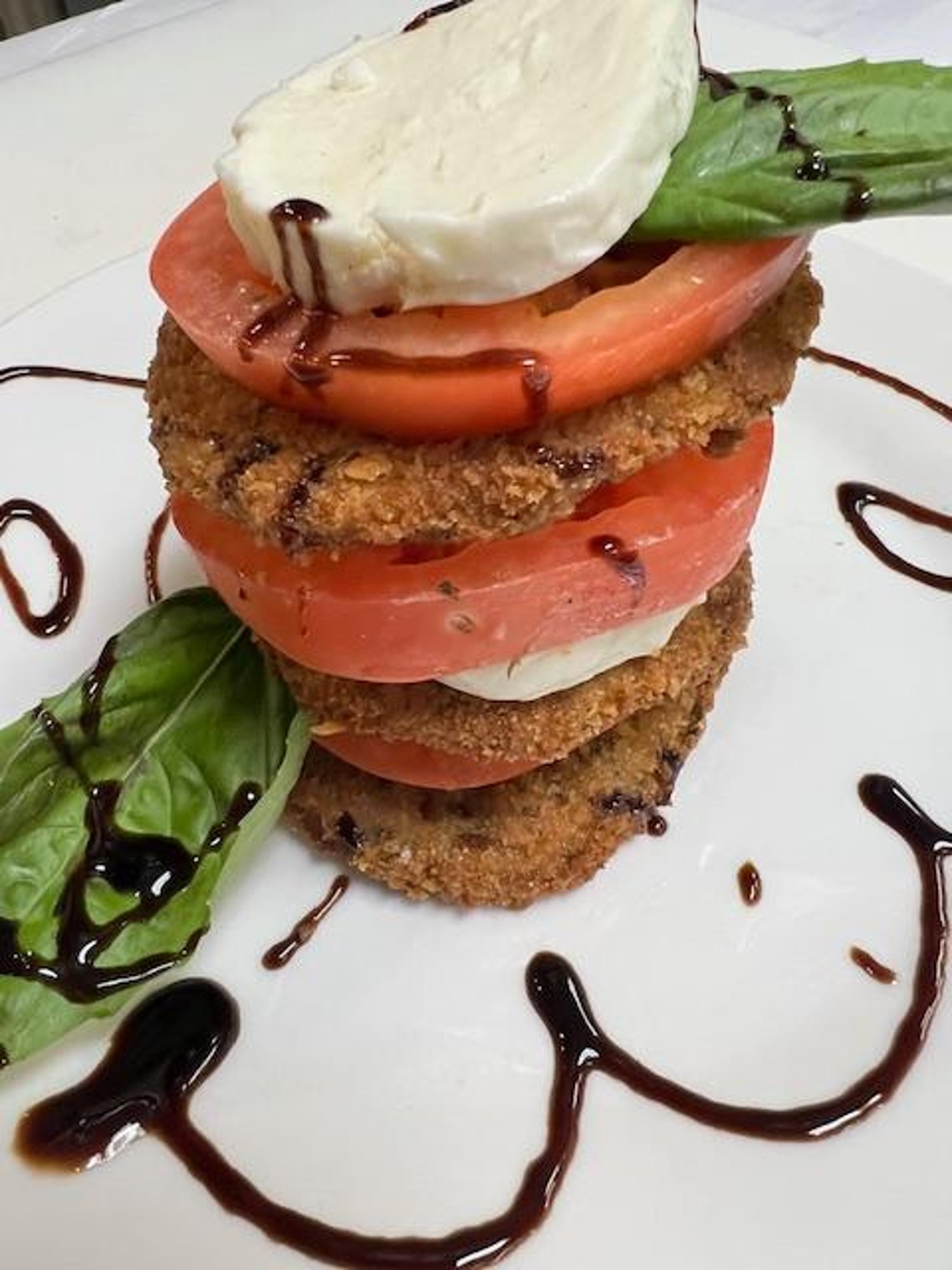 Eggplant Caprese App
