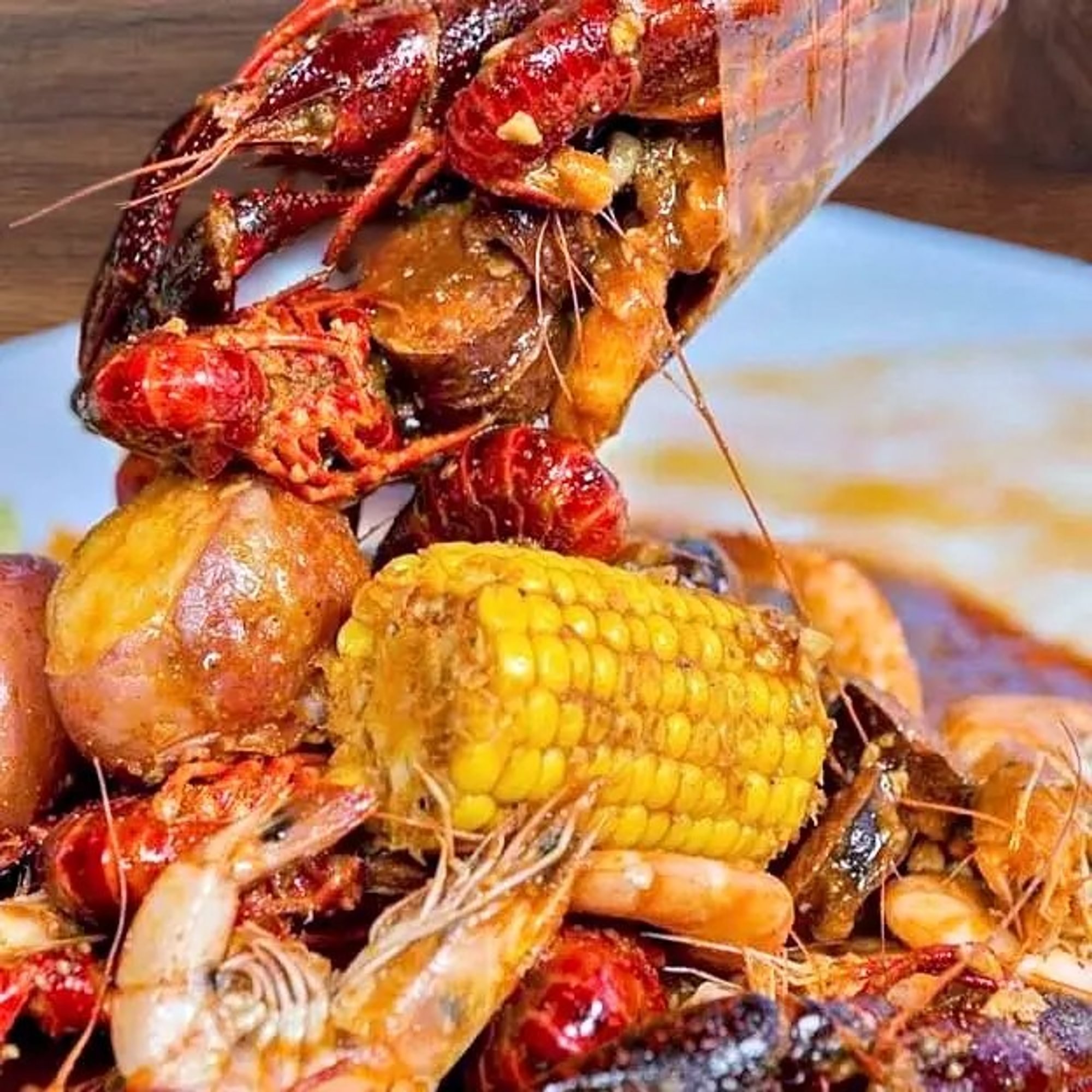 #5 Head on Shrimp & Crawfish
