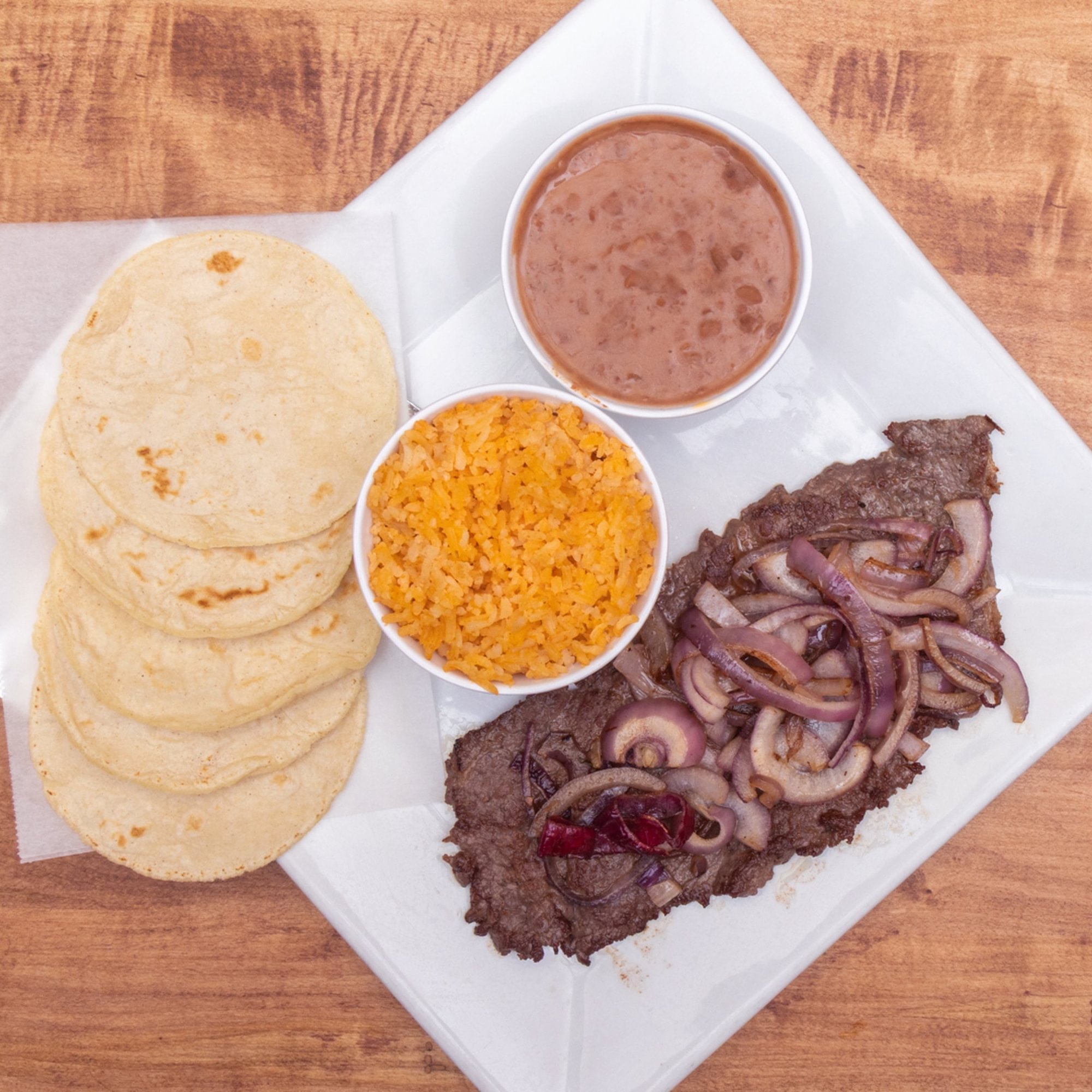 Bistec Encebollado