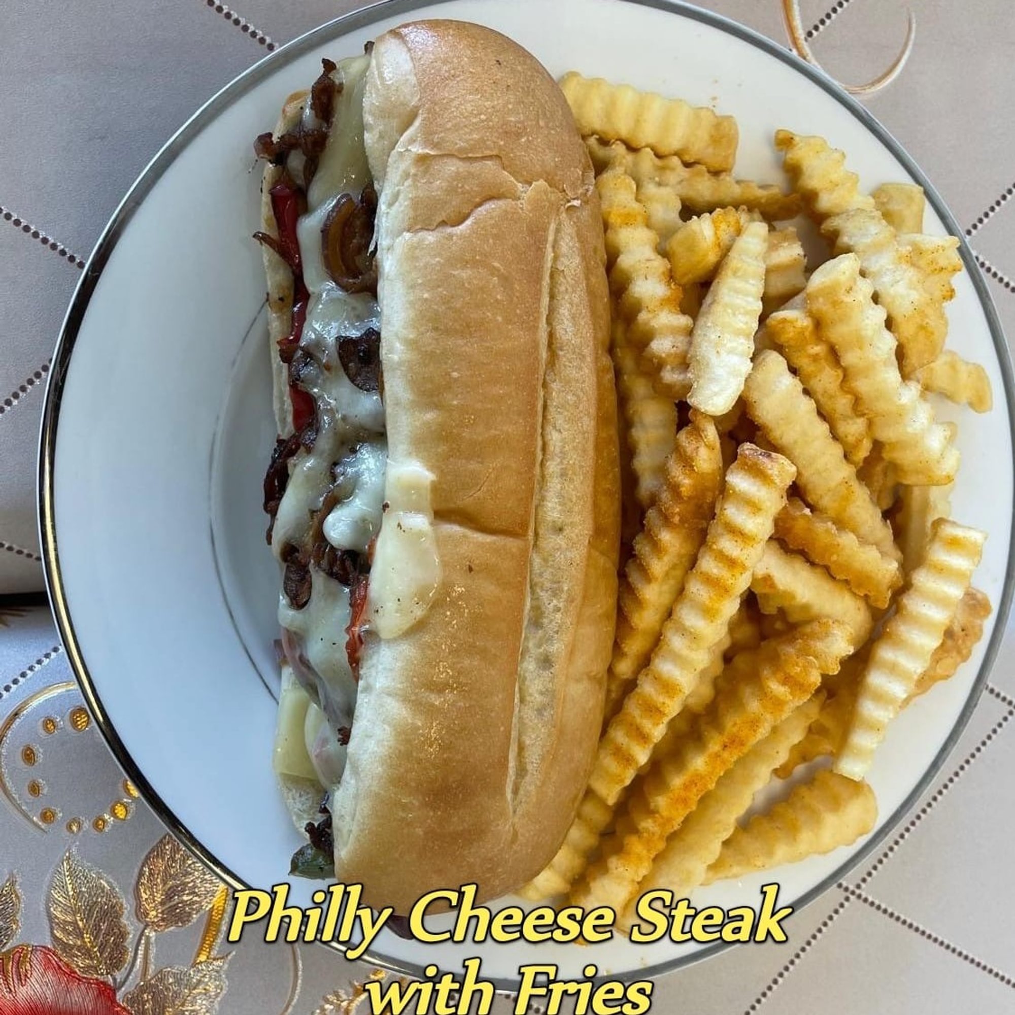 Steak and Cheese Half Combo