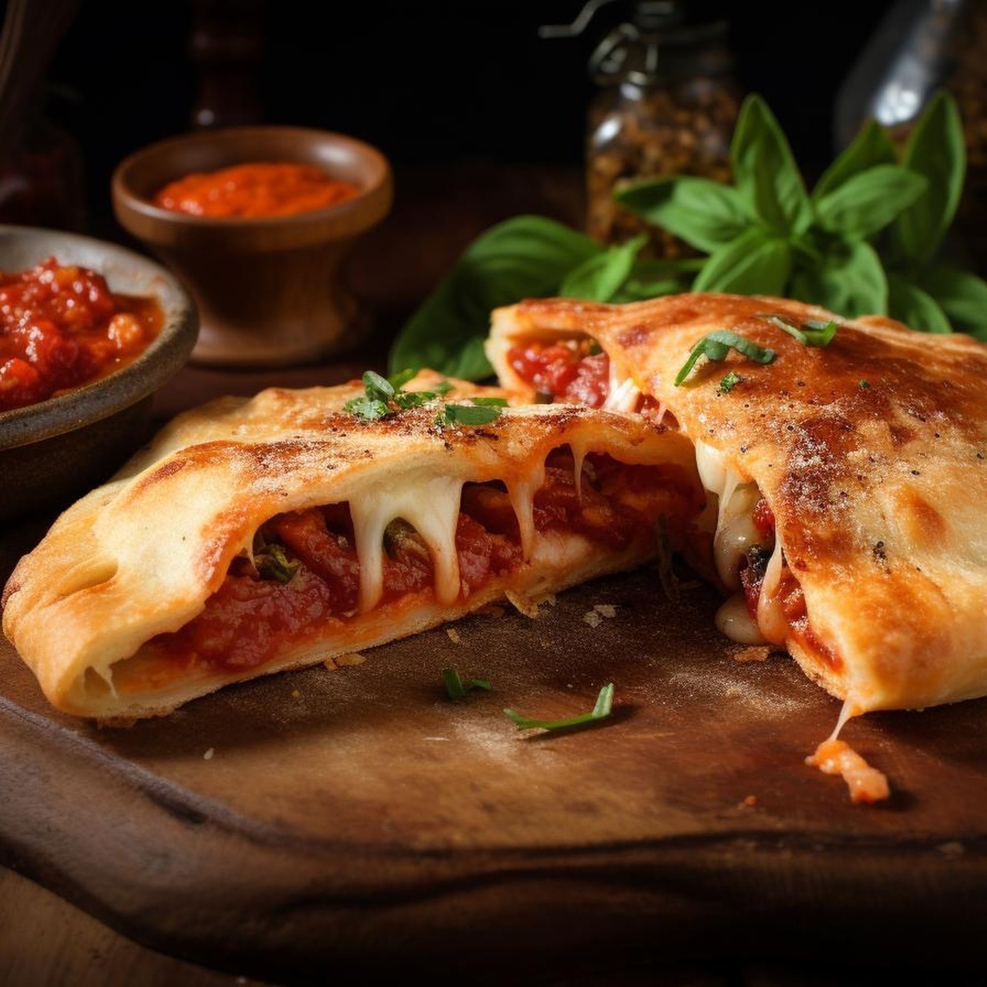 Sausage Calzone Roll
