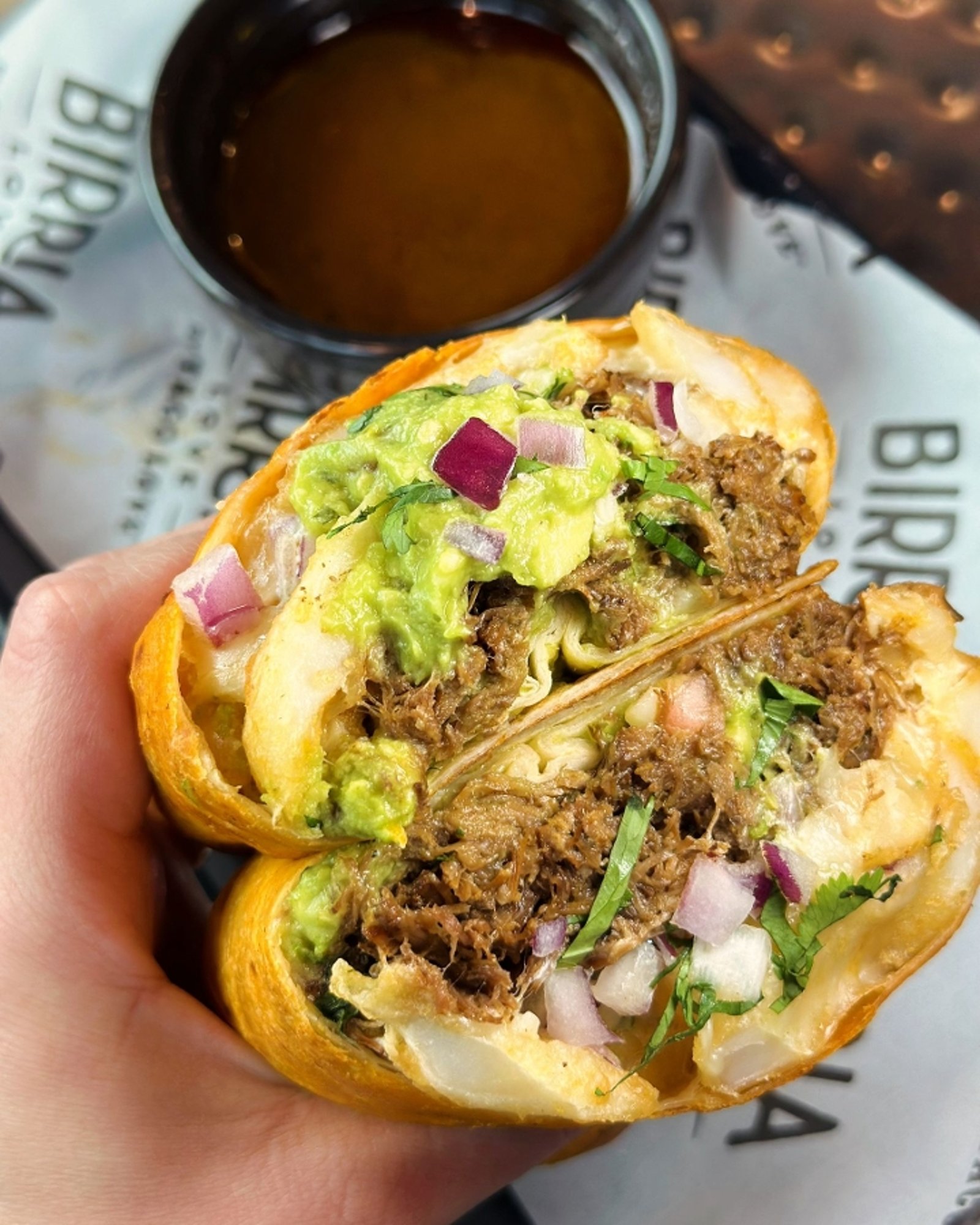 California Birria Burrito