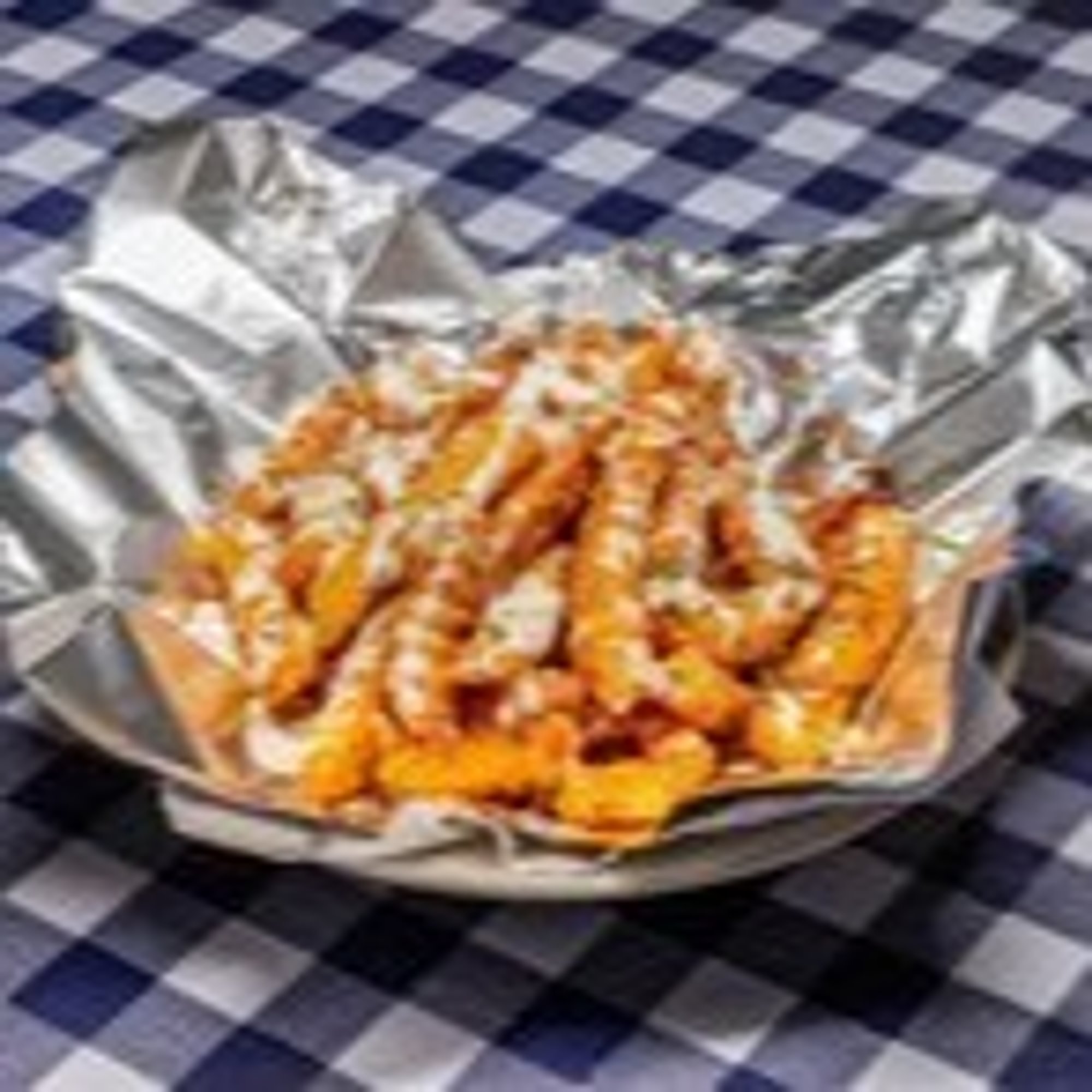 Honey Garlic Fries with Parmesan