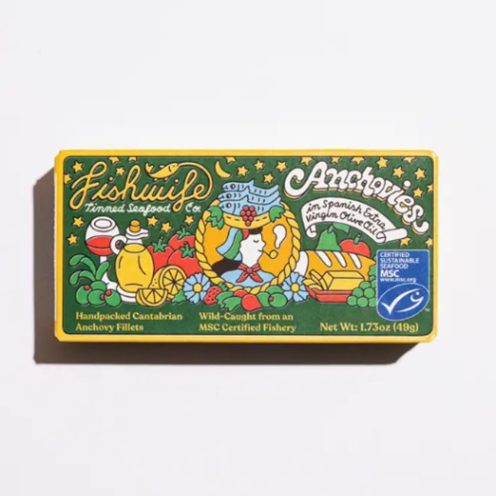 Fishwife Cantabrian Anchovies in Extra Virgin Olive Oil