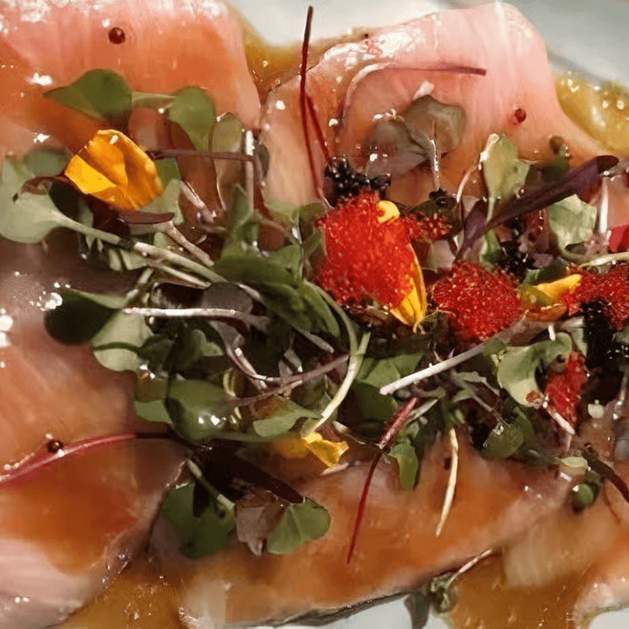 Yellowtail Carpaccio