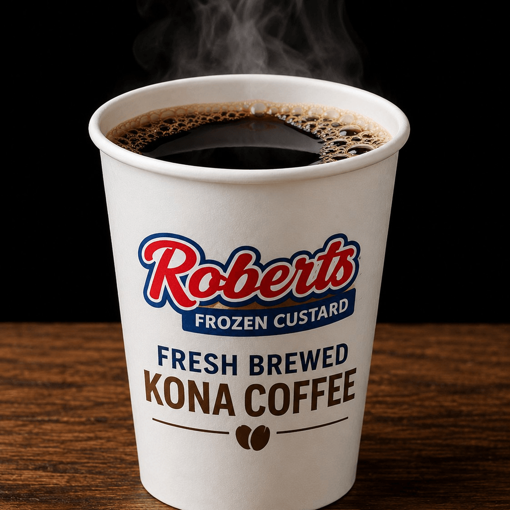 Fresh Brewed Kona Coffee