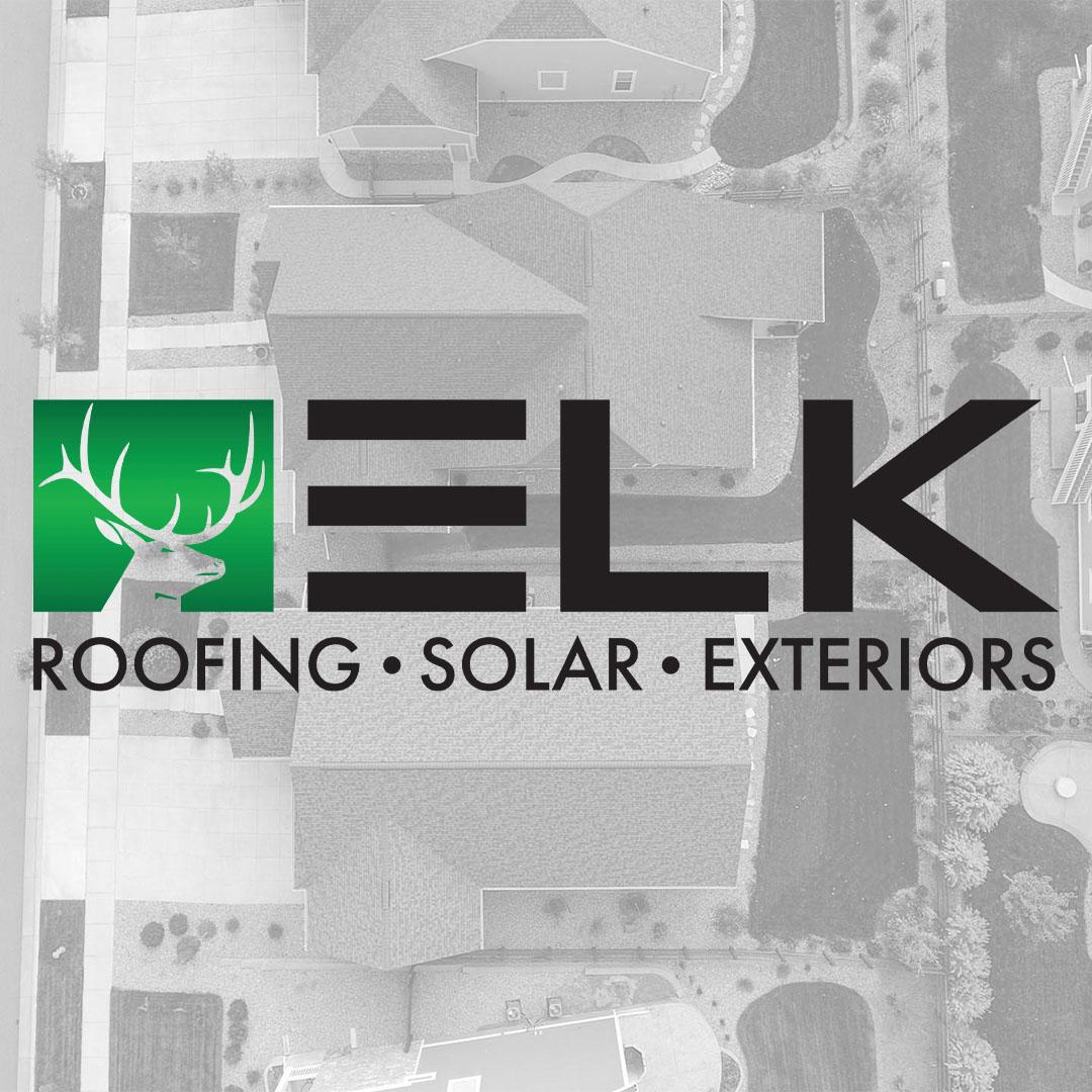 ELK Roofing &amp; Construction Logo