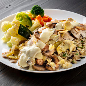 ARTICHOKE MUSHROOM CHICKEN